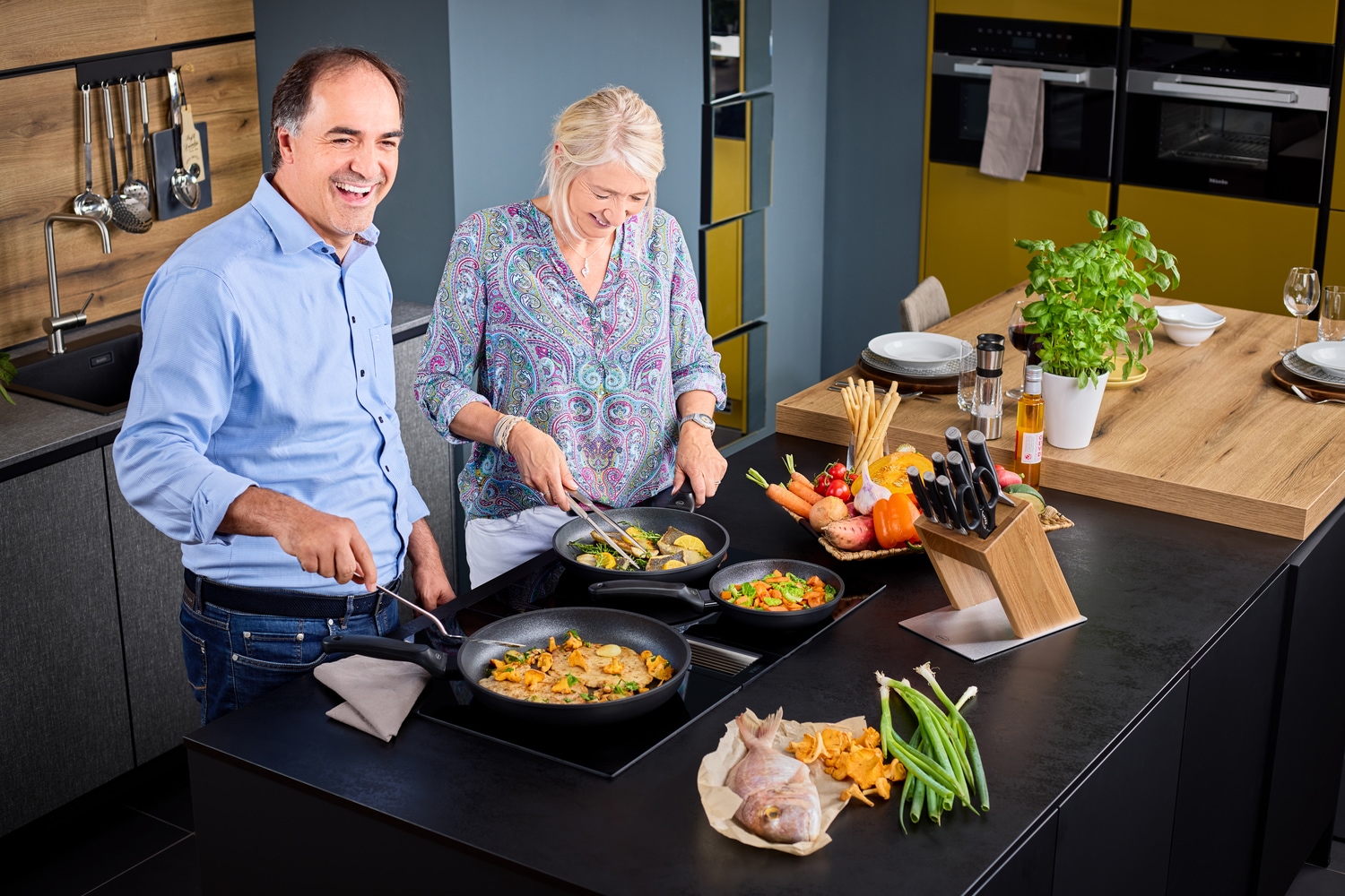 RÖSLE Bratpfanne »CADINI« Aluminiumguss Antihaftversiegelung, recyceltes Aluminium, spülmaschinengeeignet