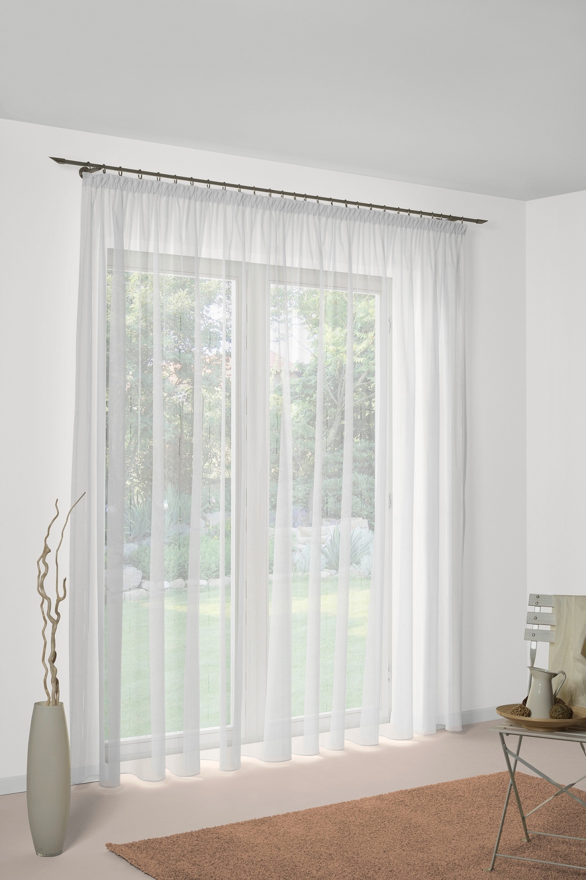 Wirth Gardine »Undine« Faltenband 1 Stk. tlg. günstig online kaufen