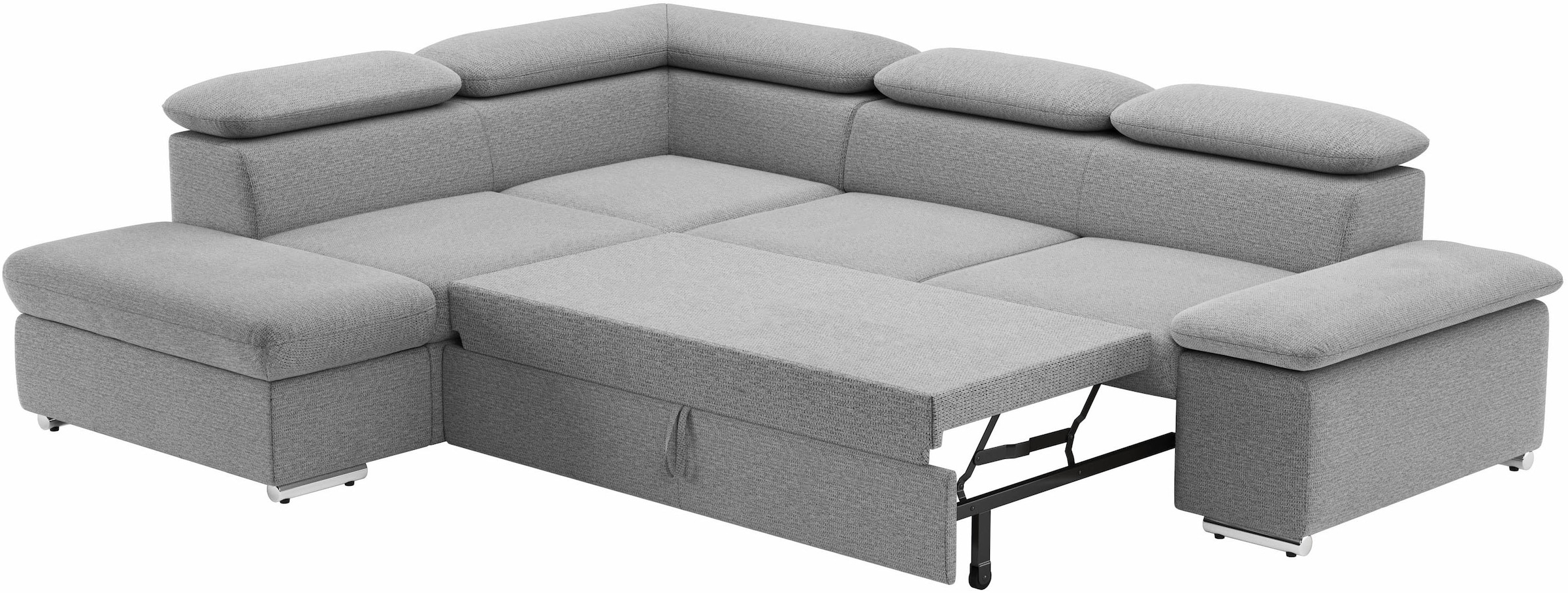 Ecksofa Valantine V, wahlweise mit Bettfunktion