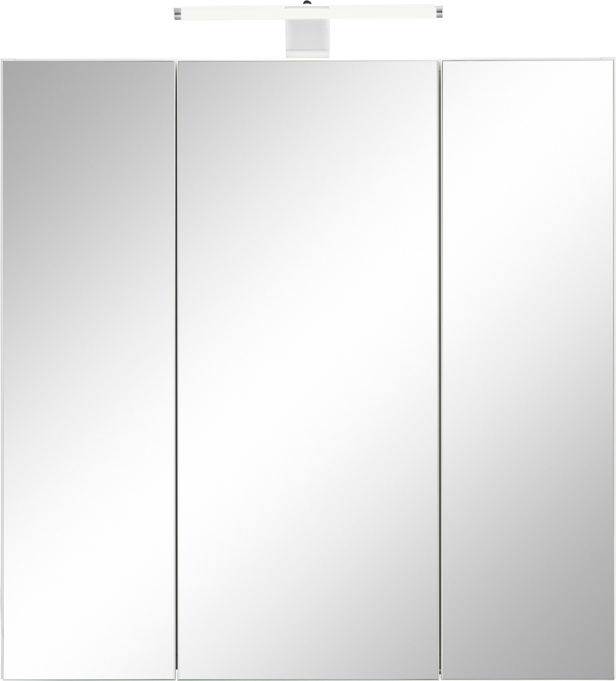 Schildmeyer Spiegelschrank »Lagona«, Breite 70 cm, 3-türig,  LED-Beleuchtung, Schalter-/Steckdosenbox jetzt im %Sale