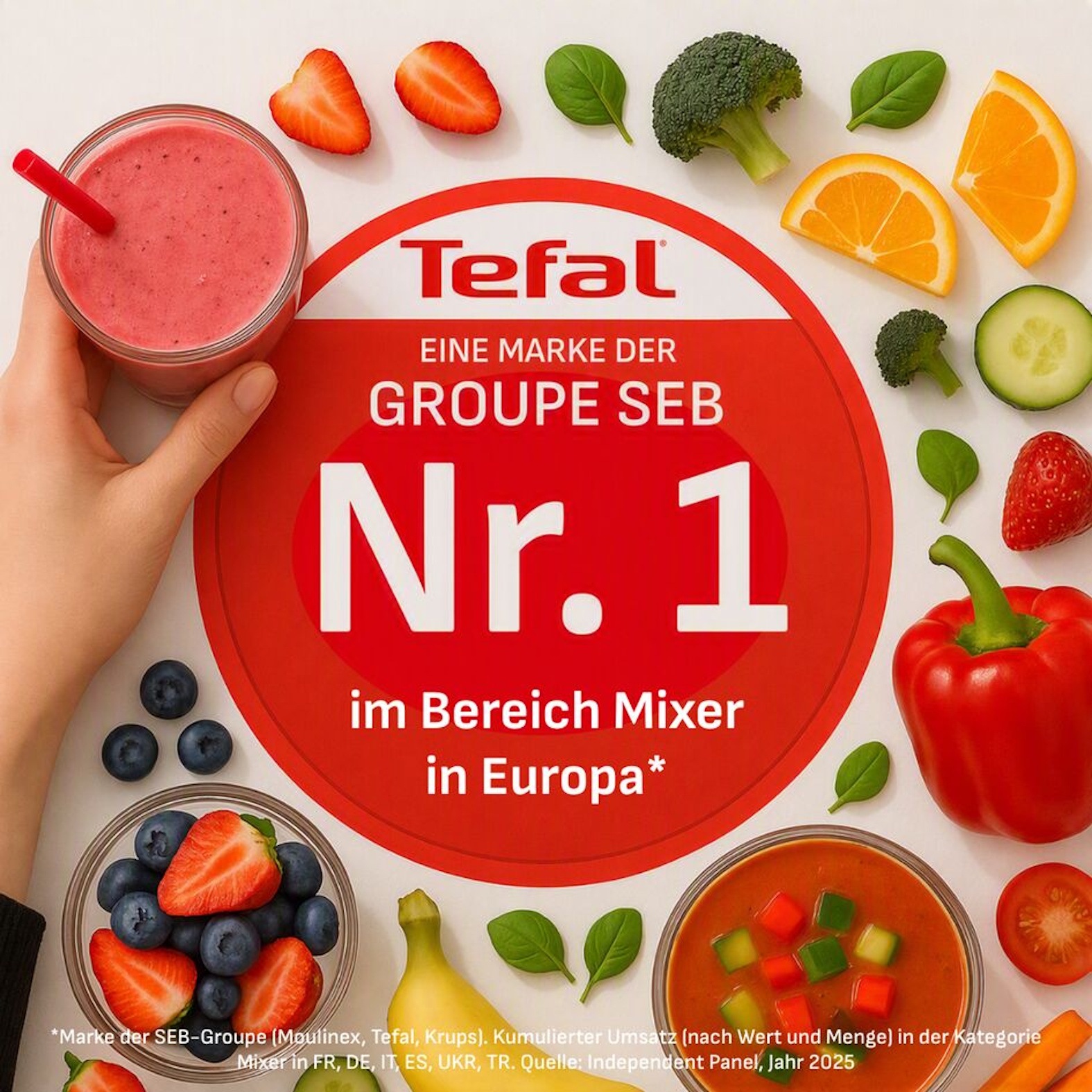 Tefal Standmixer »BL88A8 Perfectmix+« 1200 W