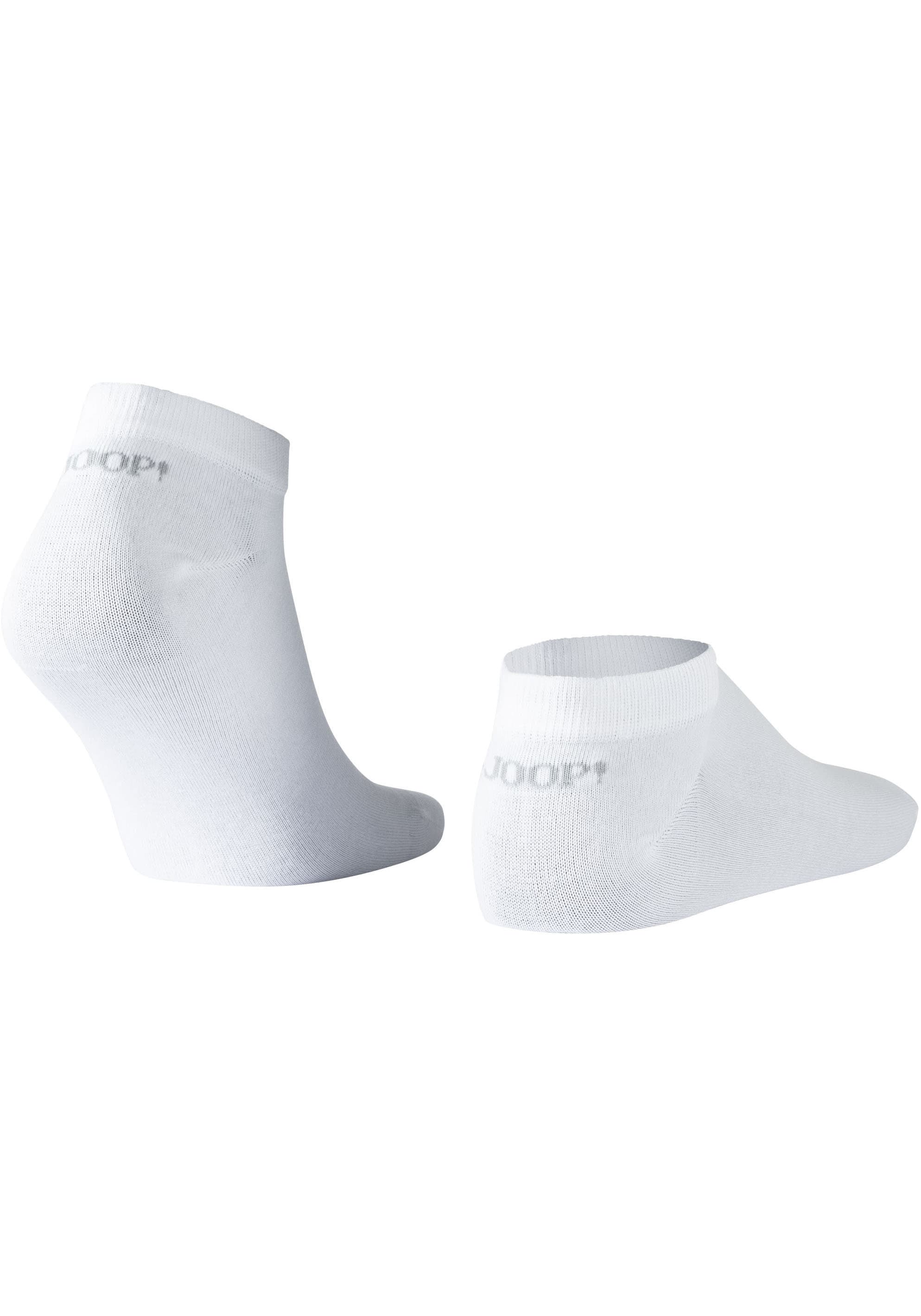 JOOP! Kurzsocken »premium essentials«, (4 Paar), Langlebig: Verstärkte Ferse und Spitze für extra Haltbarkeit
