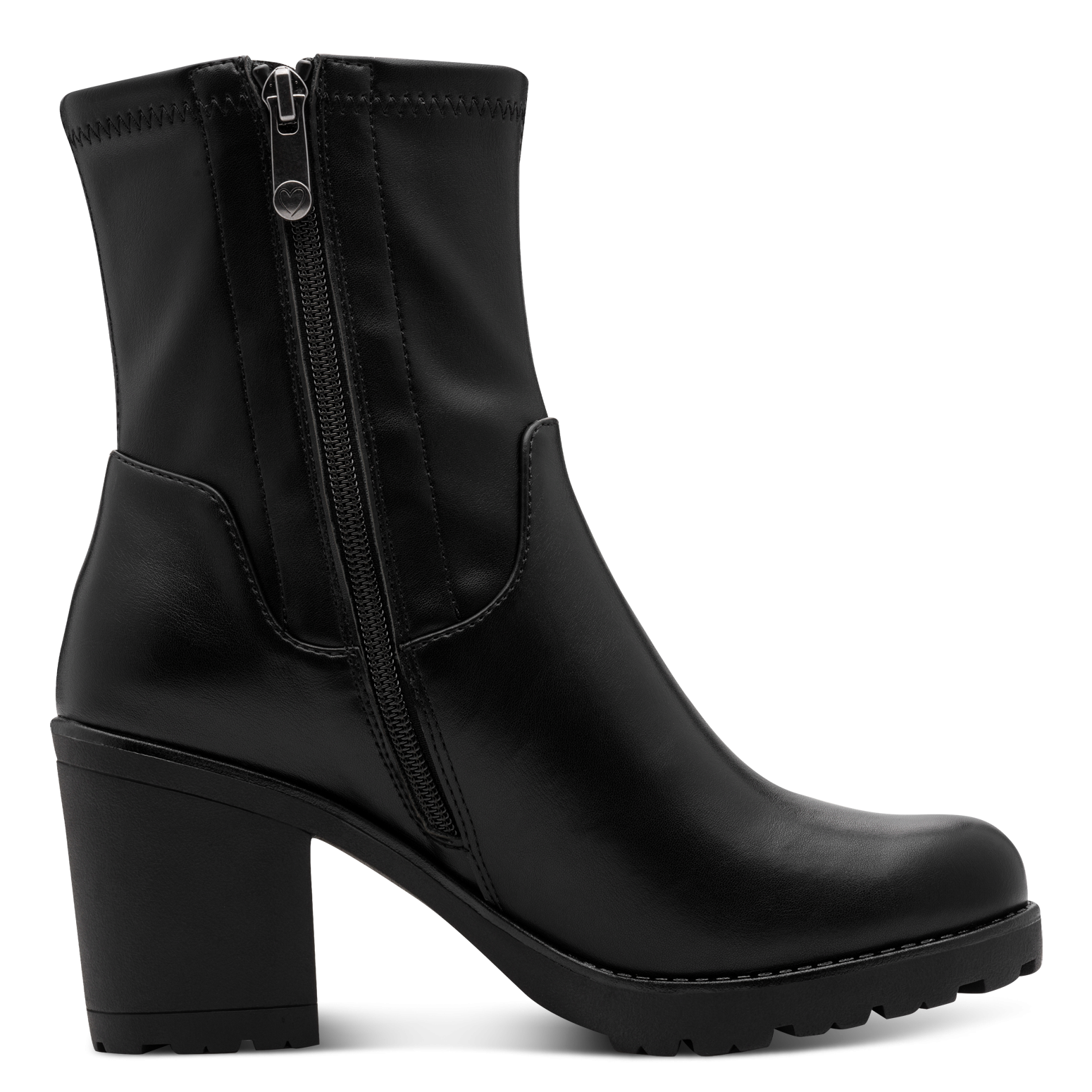 MARCO TOZZI Stiefelette  Ankle Boots mit weichem Stretch-Schaft und Innenreißverschluss