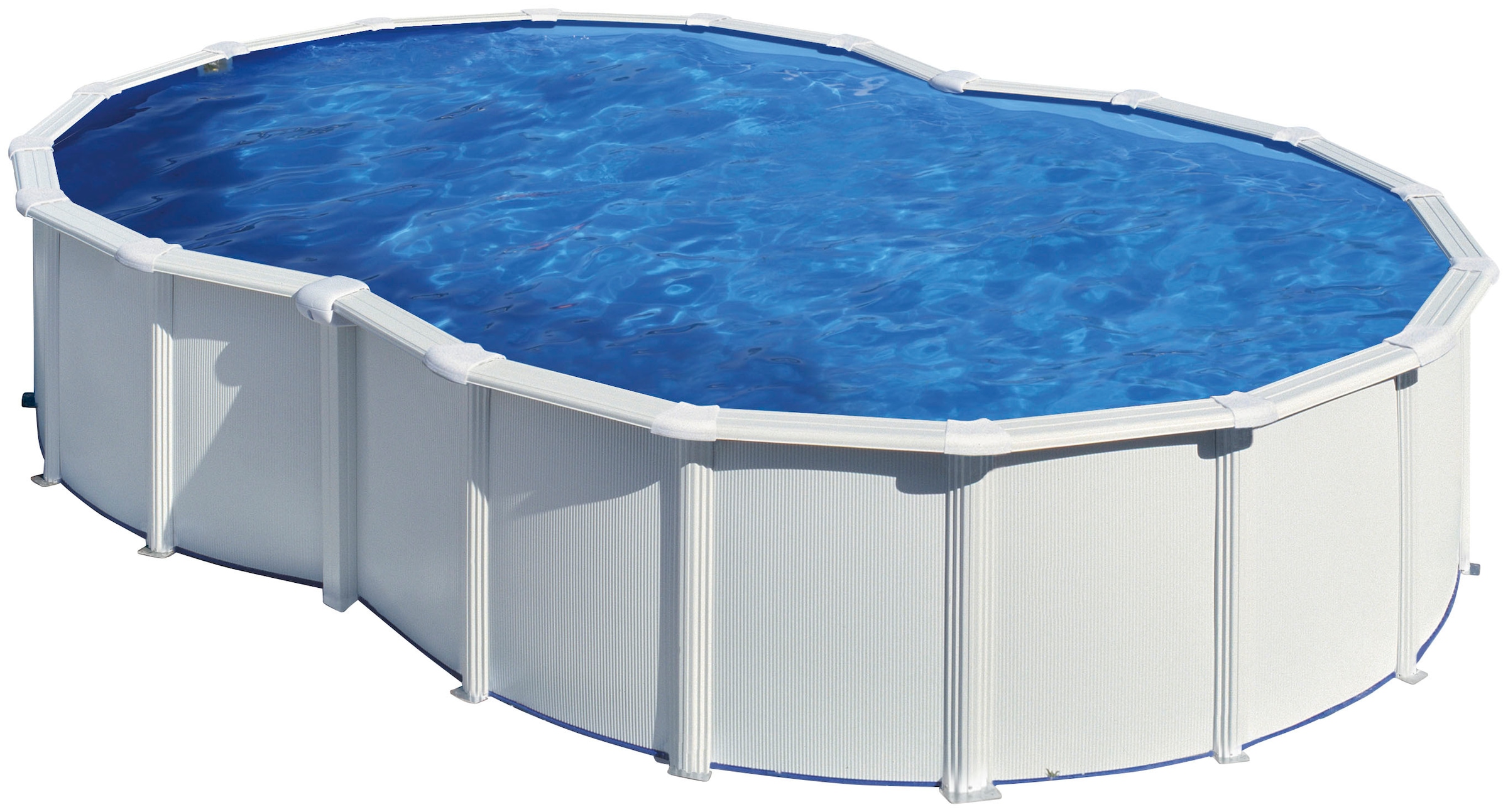 Gre Achtformpool »VARADERO inkl. Zubehör«, (Set, 5 tlg.), Höhe: 120 cm, in versch. Größen erhältlich