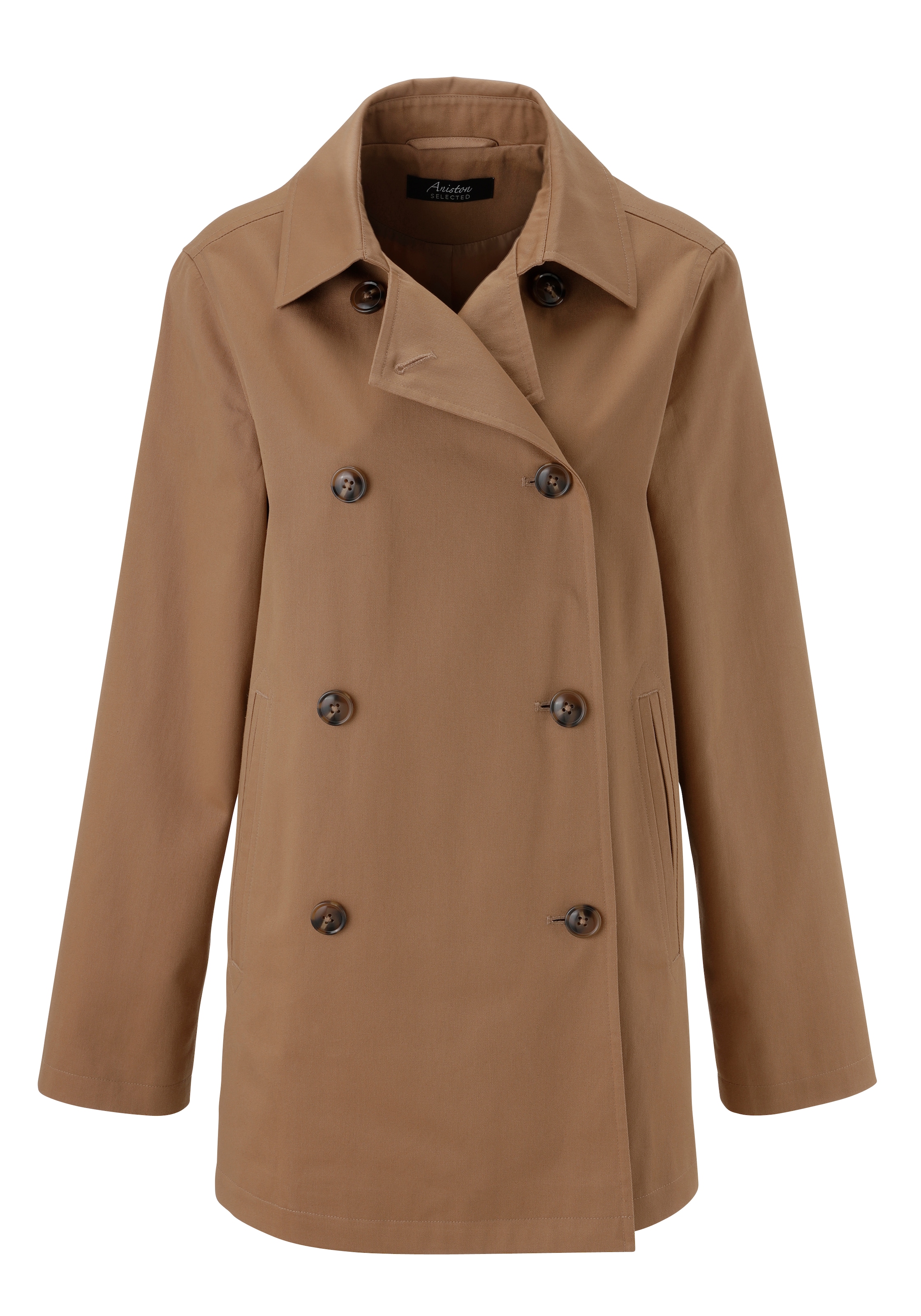 Aniston SELECTED Cabanjacke ohne Kapuze mit zwei Eingriffstaschen