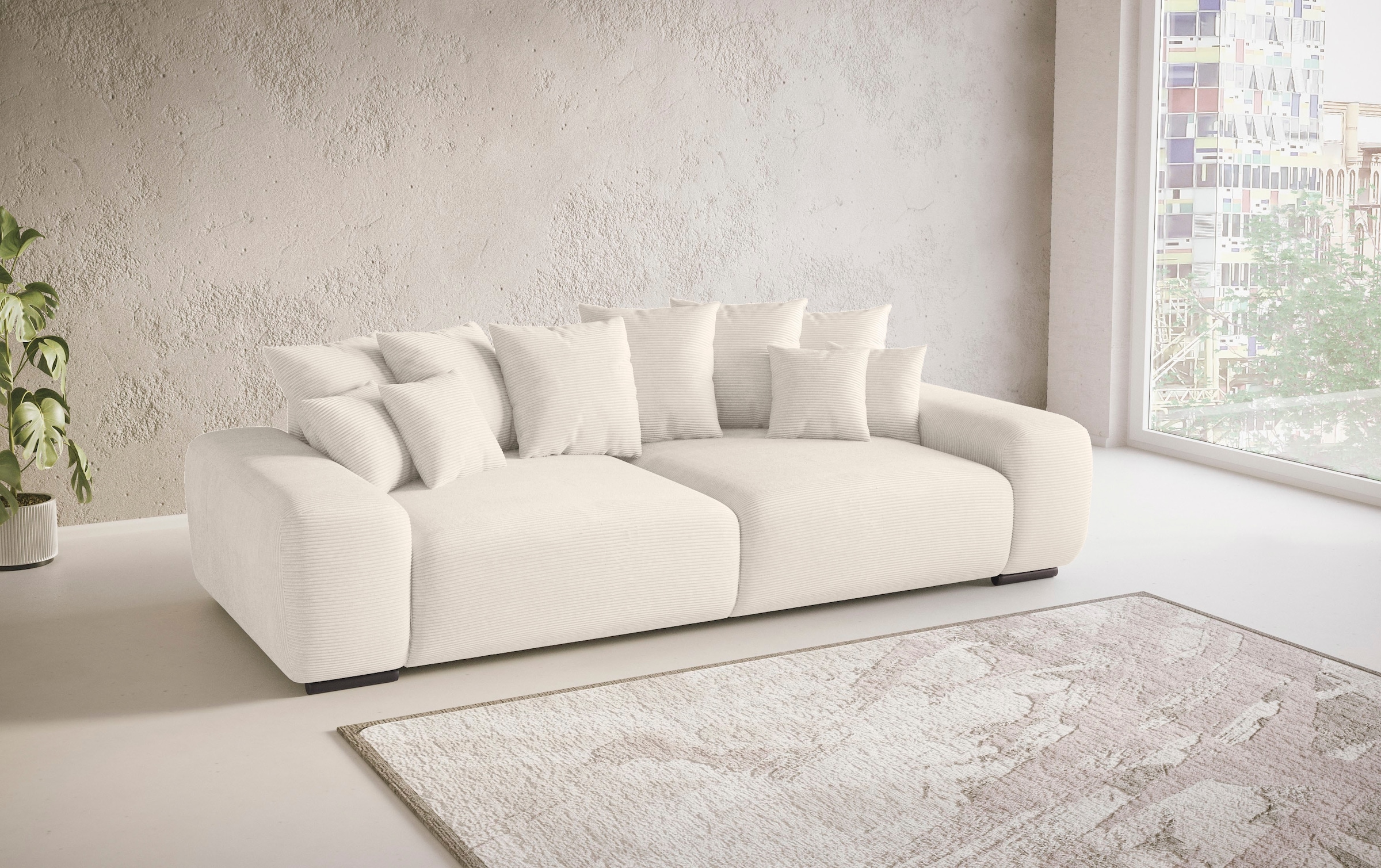 Mr. Couch Big-Sofa »Sundance, B/T 302/137 cm«, Dauerschläfer