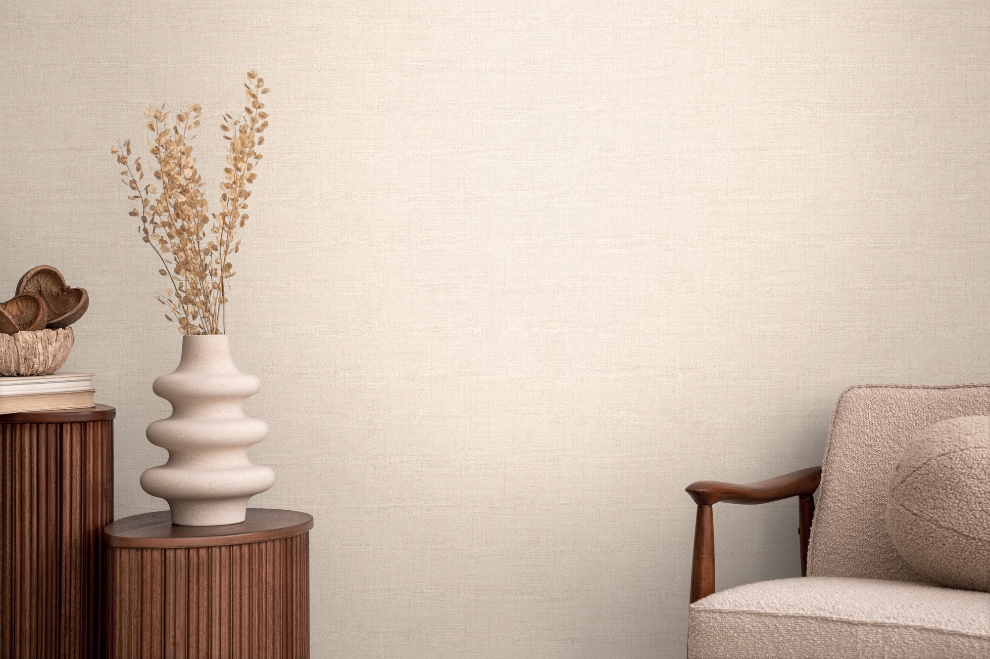 CosmoLiving by Cosmopolitan Vliestapete »Natural Texture – Struktur-Unitape günstig online kaufen