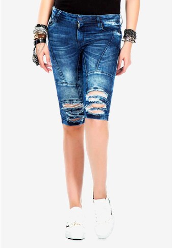 Cipo & Baxx Shorts, im modischen Used-Look kaufen