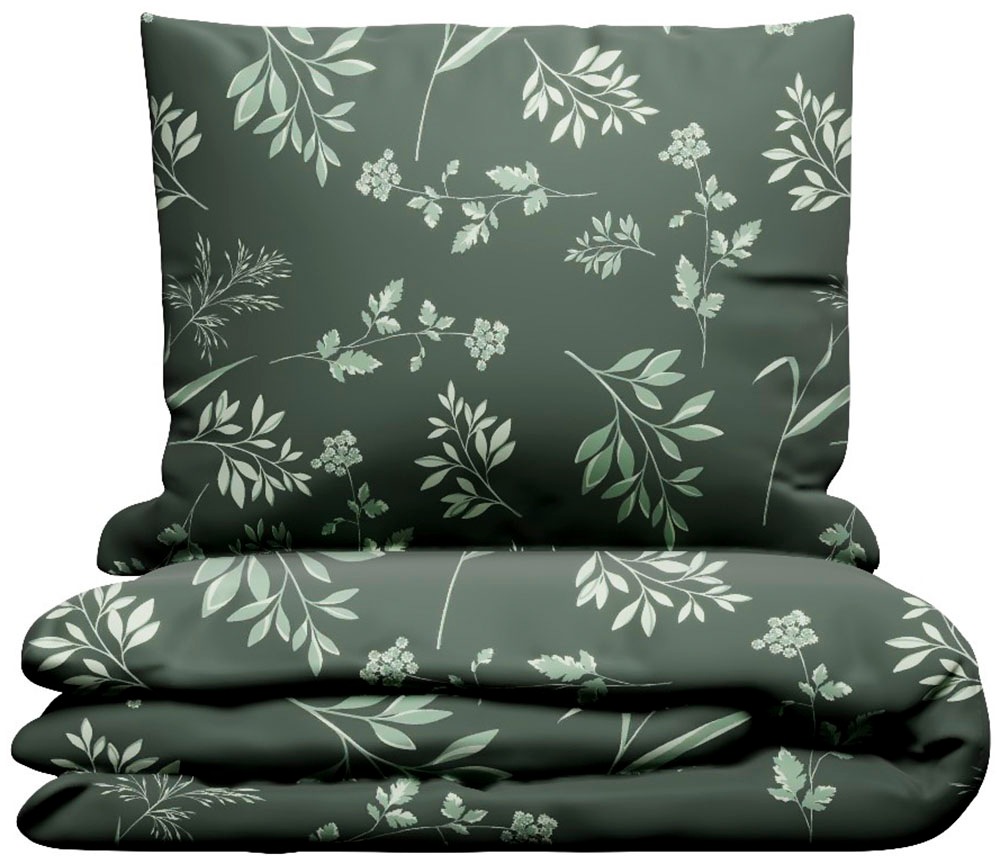 Grund Bettwäsche »Herba Bettwäsche« 2 tlg. tlg. Aus 100% Baumwollsatin gefertigt