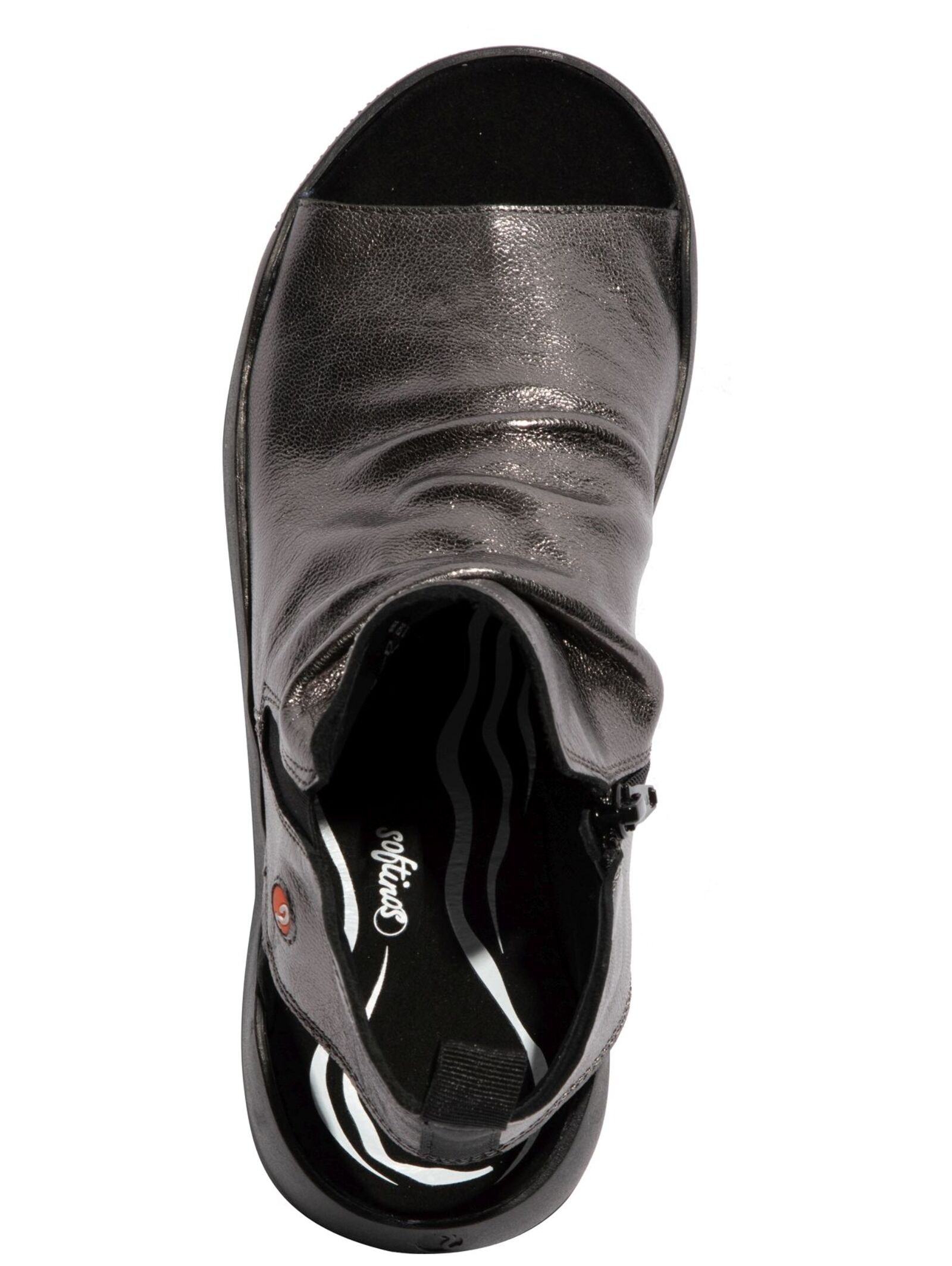 softinos Schaftsandalette »softinos Sandalen Leder/Textil«