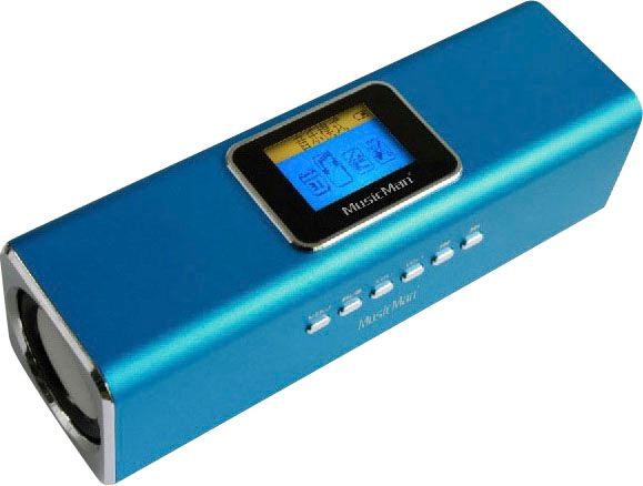 Technaxx Portable-Lautsprecher »MusicMan MA Display Soundstation«, (1 St.)
