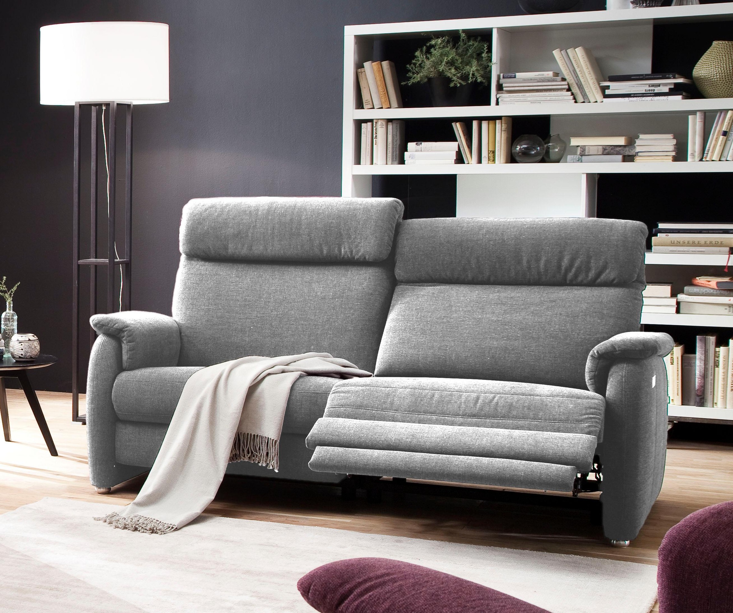 Home affaire 2-Sitzer »Turin«, mit motorischer Relaxfunktion, auch in Leder