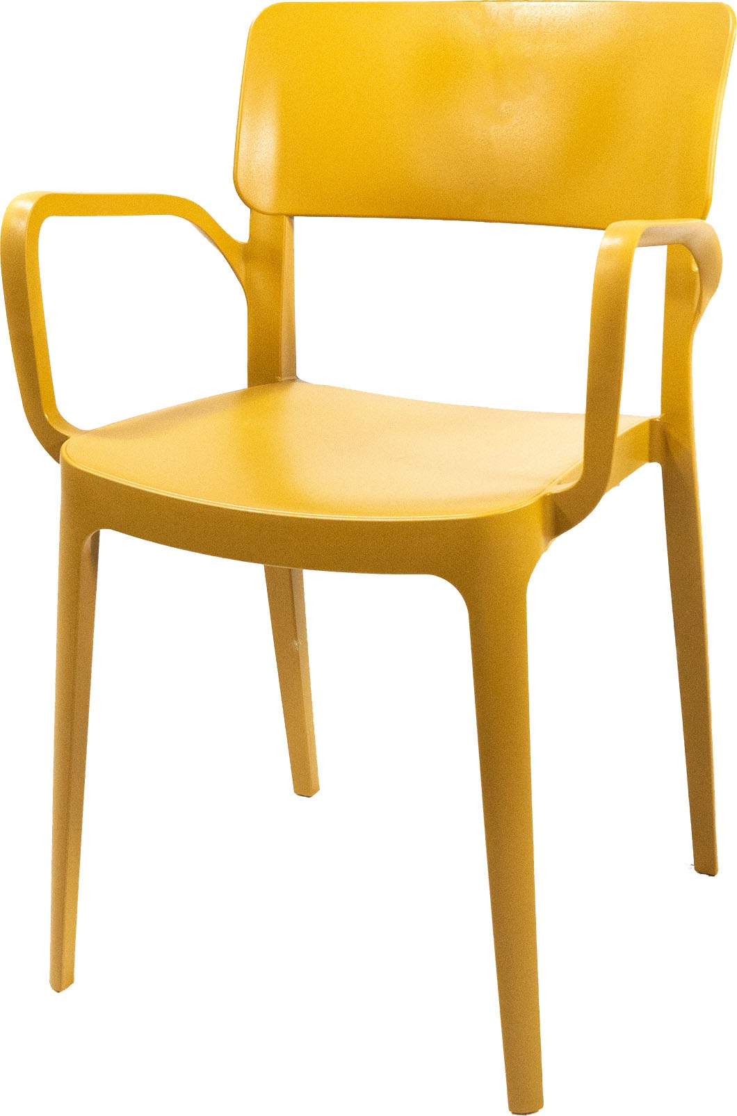Essentials Gartenstuhl »Wing«, 1 St., senf, Stapelstuhl Kunststoff günstig online kaufen