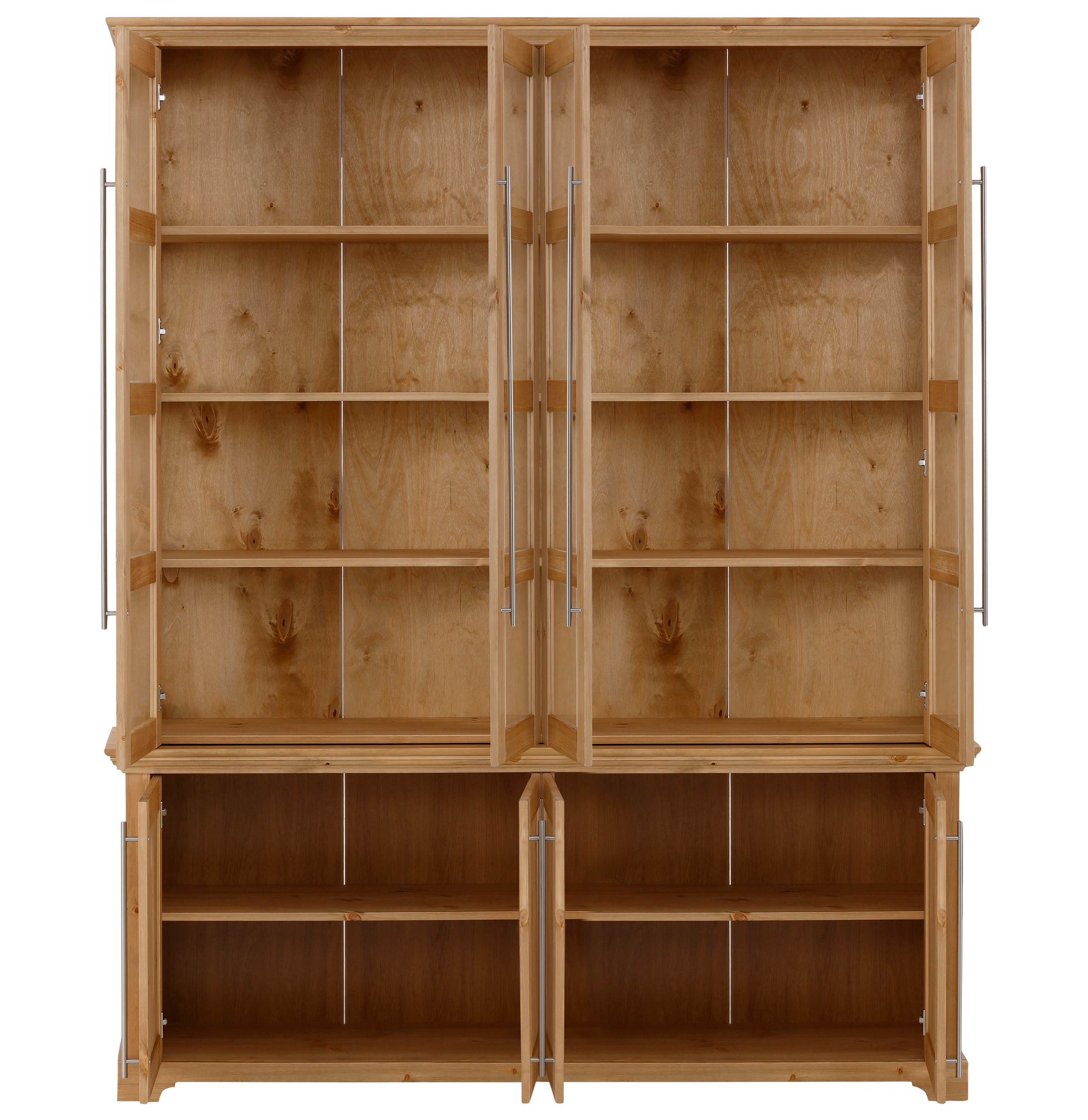 Home affaire Vitrine »Meliss«, aus massiver Kiefer, FSC® Breite 171 cm