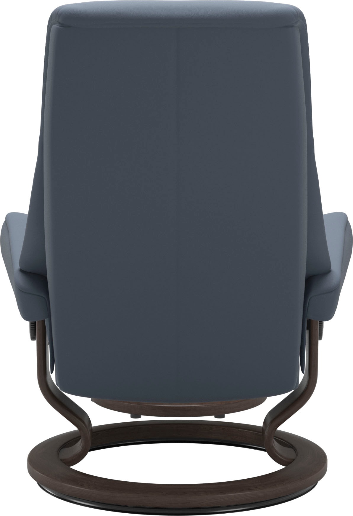 Stressless® Relaxsessel »View«, (Set, Relaxsessel mit Hocker), mit Classic Base, Größe M,Gestell Wenge
