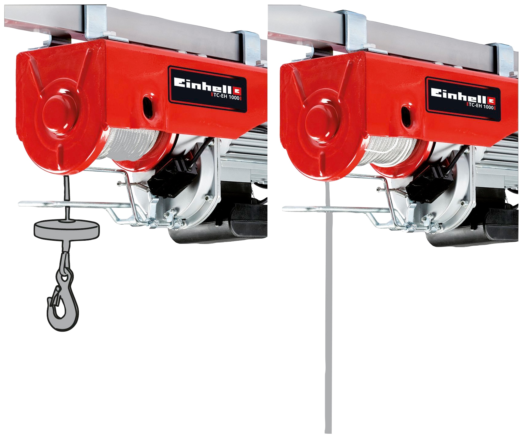 Einhell Seilwinde »TC-EH 1000«, 999 kg, 18 m
