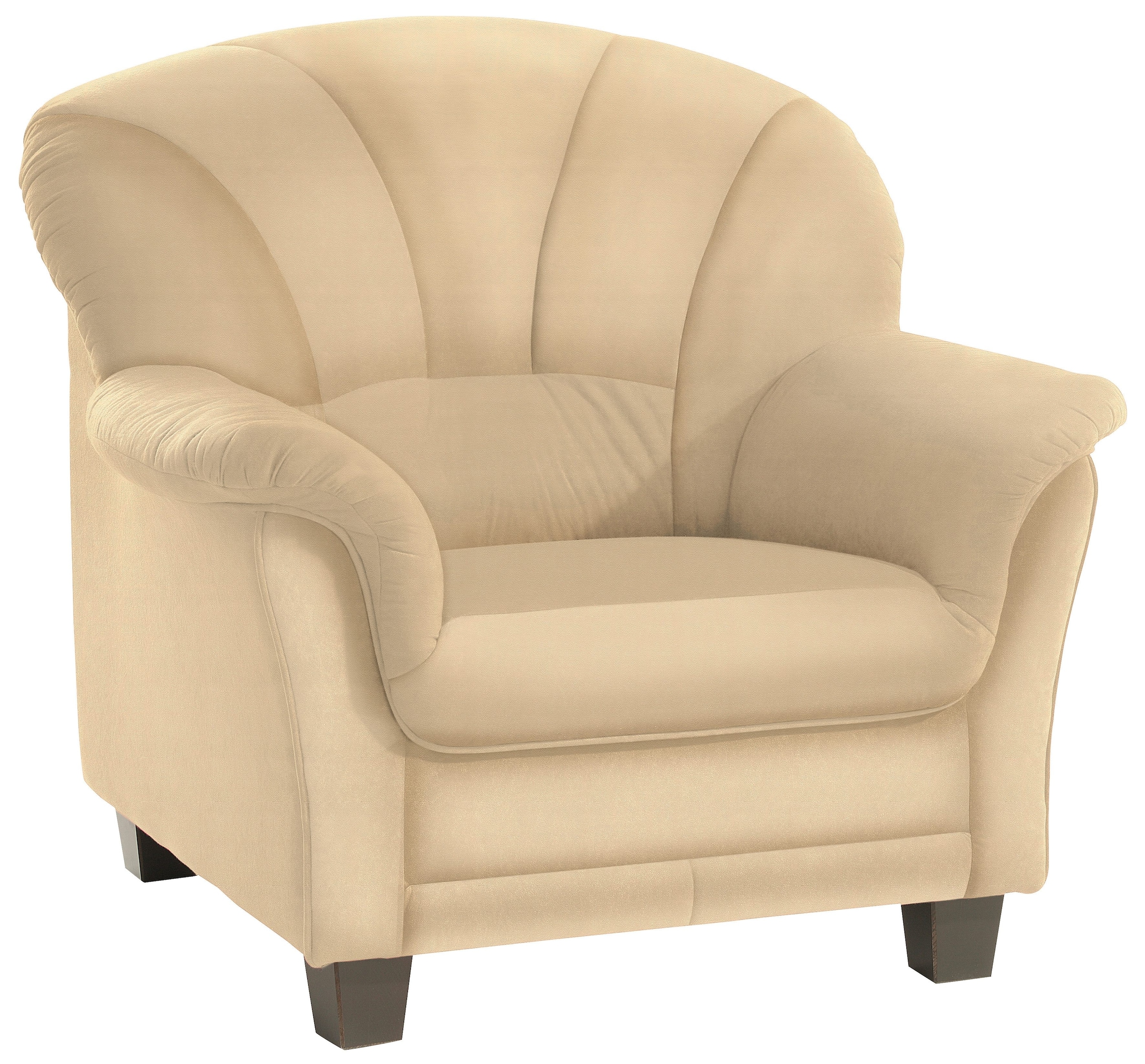 Home affaire Sessel »Camelita zeitlos, bequeme Armlehnen, auch in Leder, Br günstig online kaufen