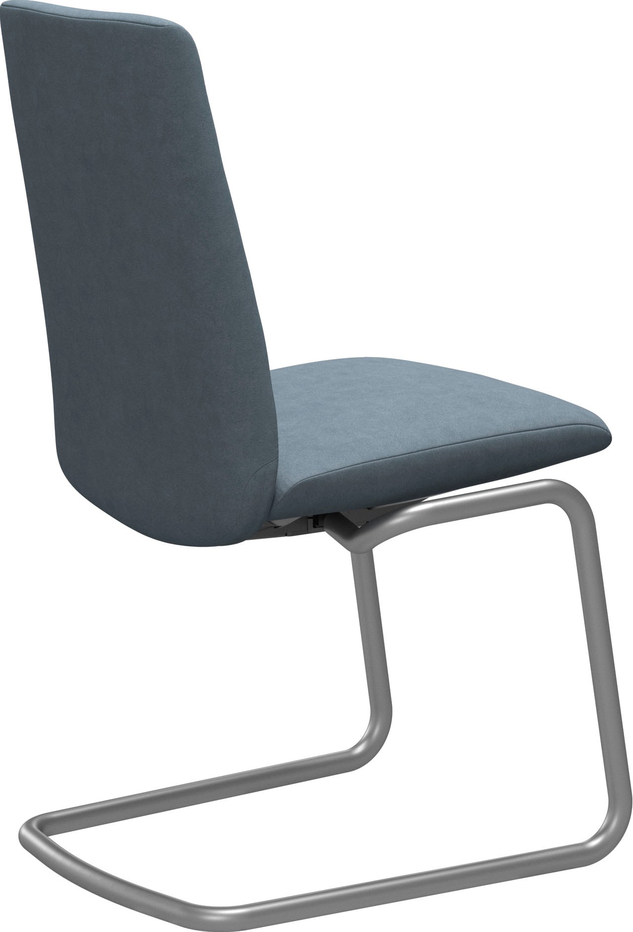 Stressless® Polsterstuhl »Laurel«, Microfaser DINAMICA, Low Back, Größe M, mit Beinen aus Stahl in Chrom matt