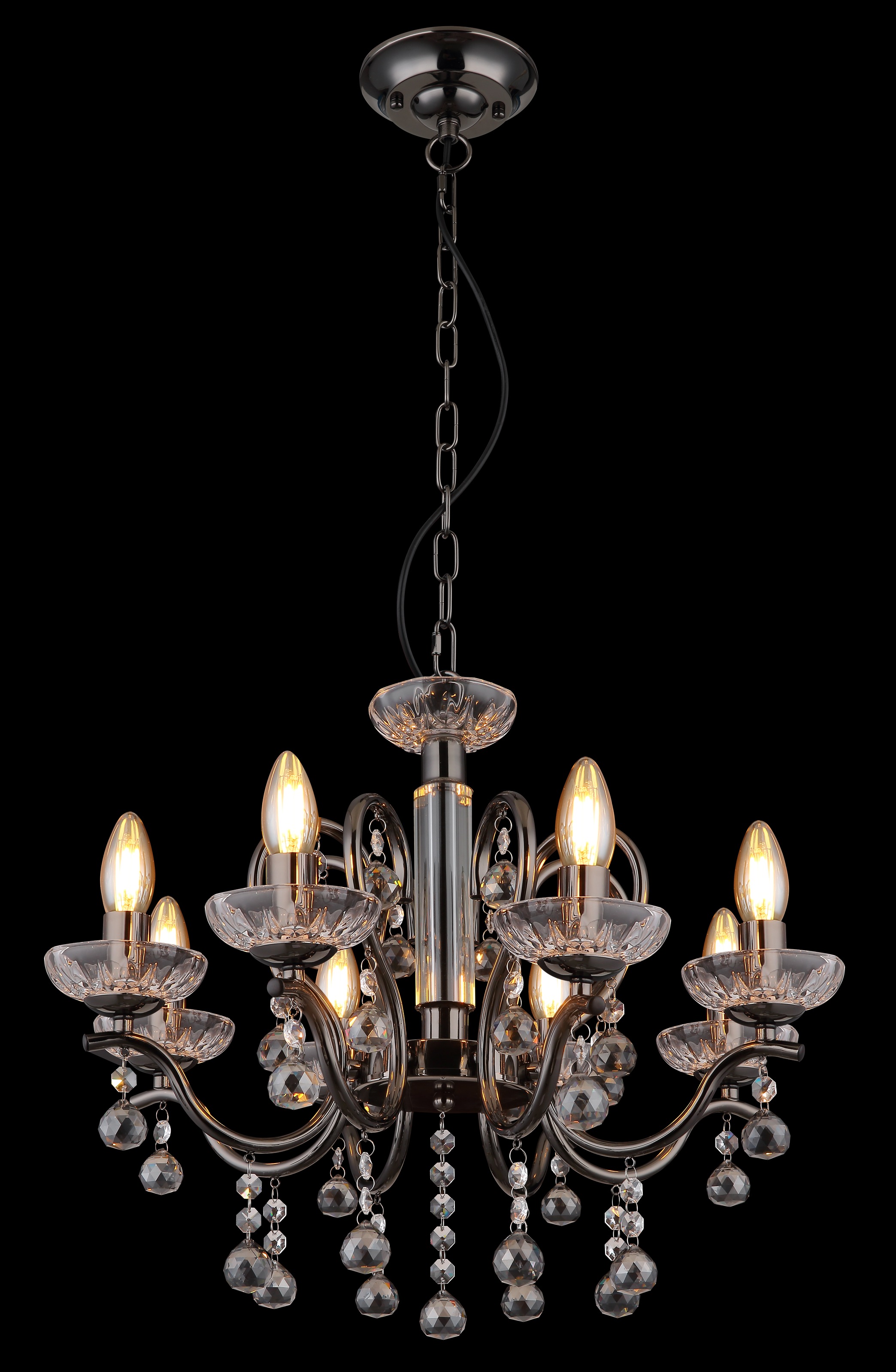 GLOBO LIGHTING Hängeleuchte »CAMILA«, Leuchtmittel E14 | ohne Leuchtmittel, Hängelampe/Pendelleuchte/Esszimmer/Wohnzimmer/Esstisch