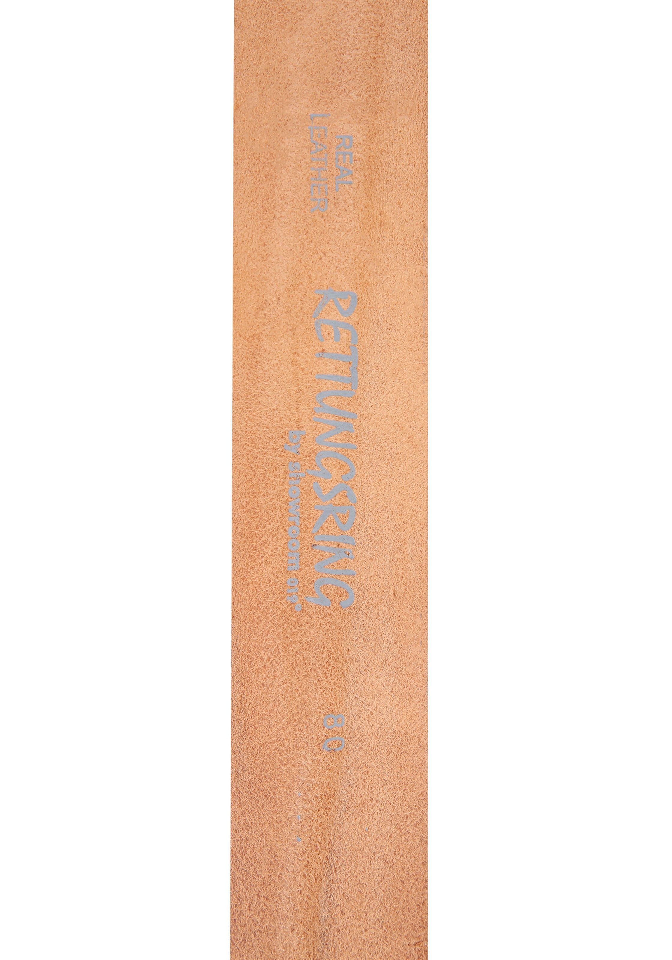 Rettungsring Gürtel Ledergürtel mit austauschbarer Schließe »Oval Nieten Mit Strass«