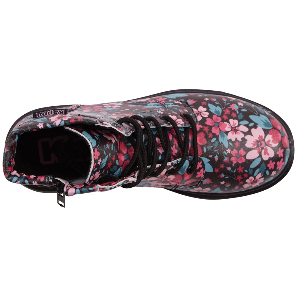 Kappa Schnürstiefelette, - mit farbenfrohem Allover Print