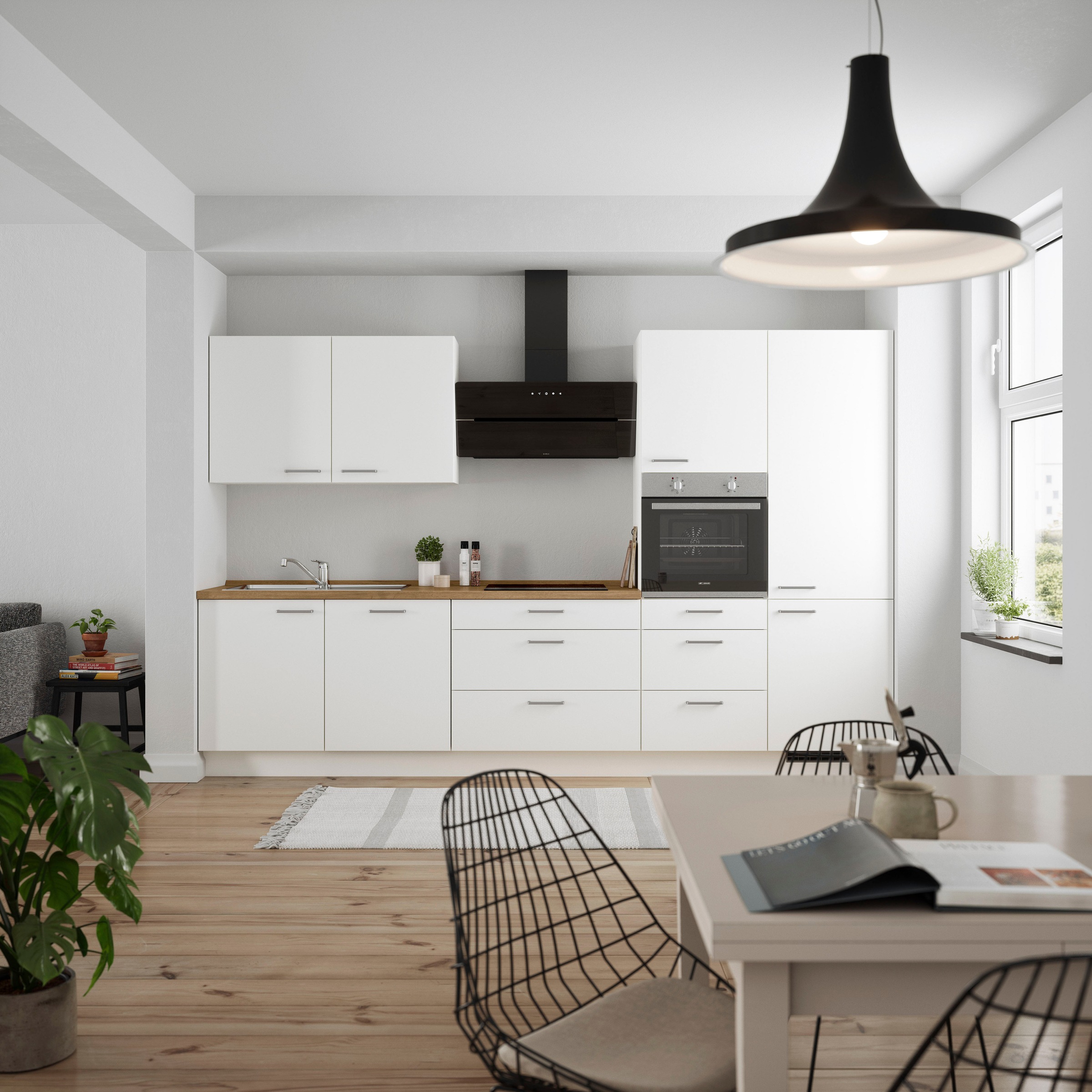 nobilia Küchenzeile ""Touch II"" vormontiert, Ausrichtung wählbar, Breite 3 günstig online kaufen