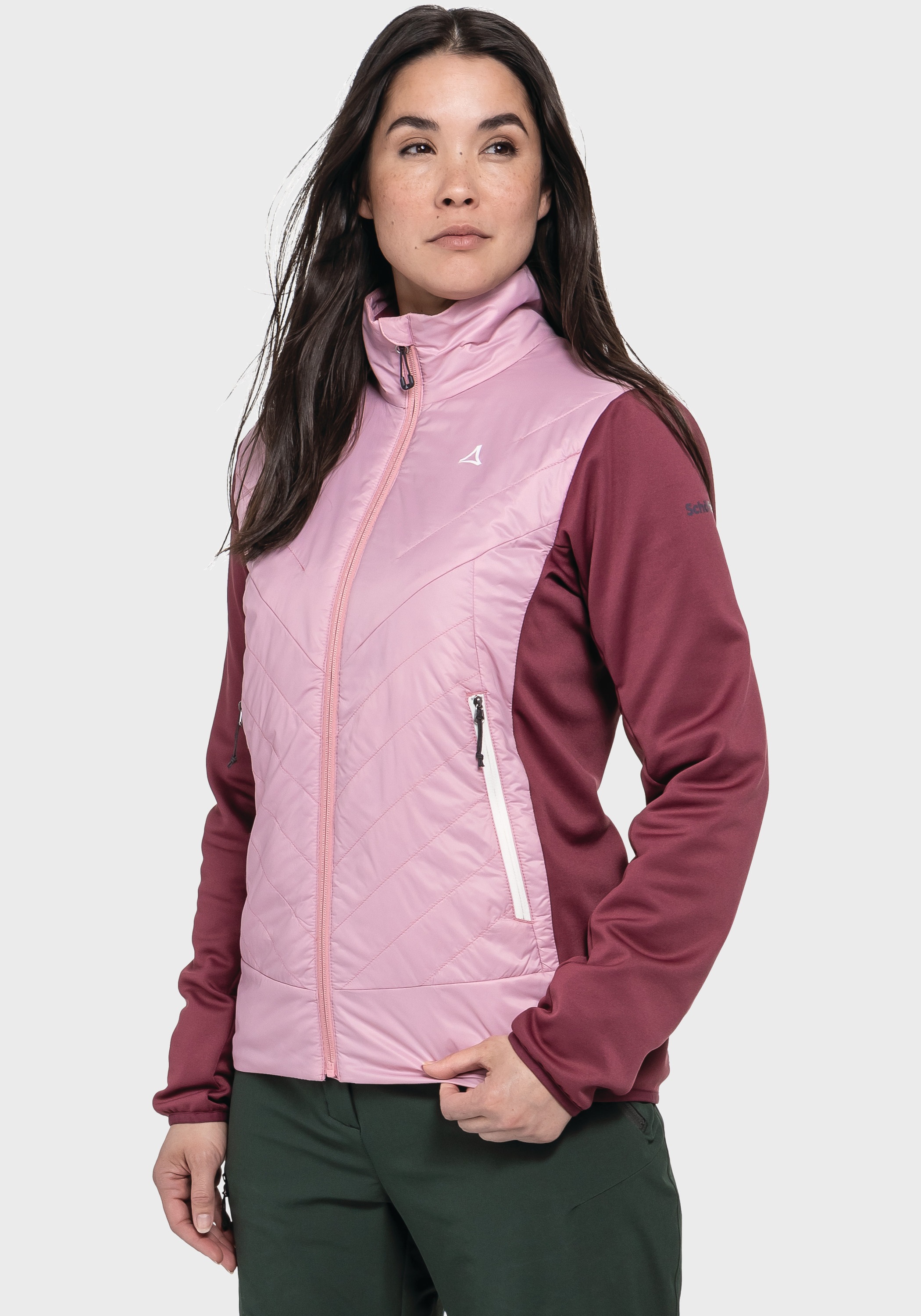 Schöffel Fleecejacke »Hiking Hybrid Jk Style Cascata WMS«, ohne Kapuze