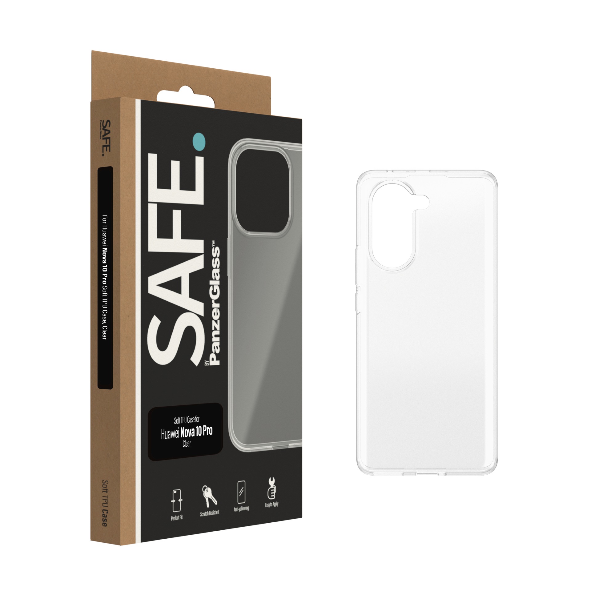 Bild von nicht definiert Handyhülle »Soft TPU Case für Huawei Nova 10 Pro«, Backcover, Schutzhülle, Handyschutzhülle, Case, Schutzcase, stoßfest