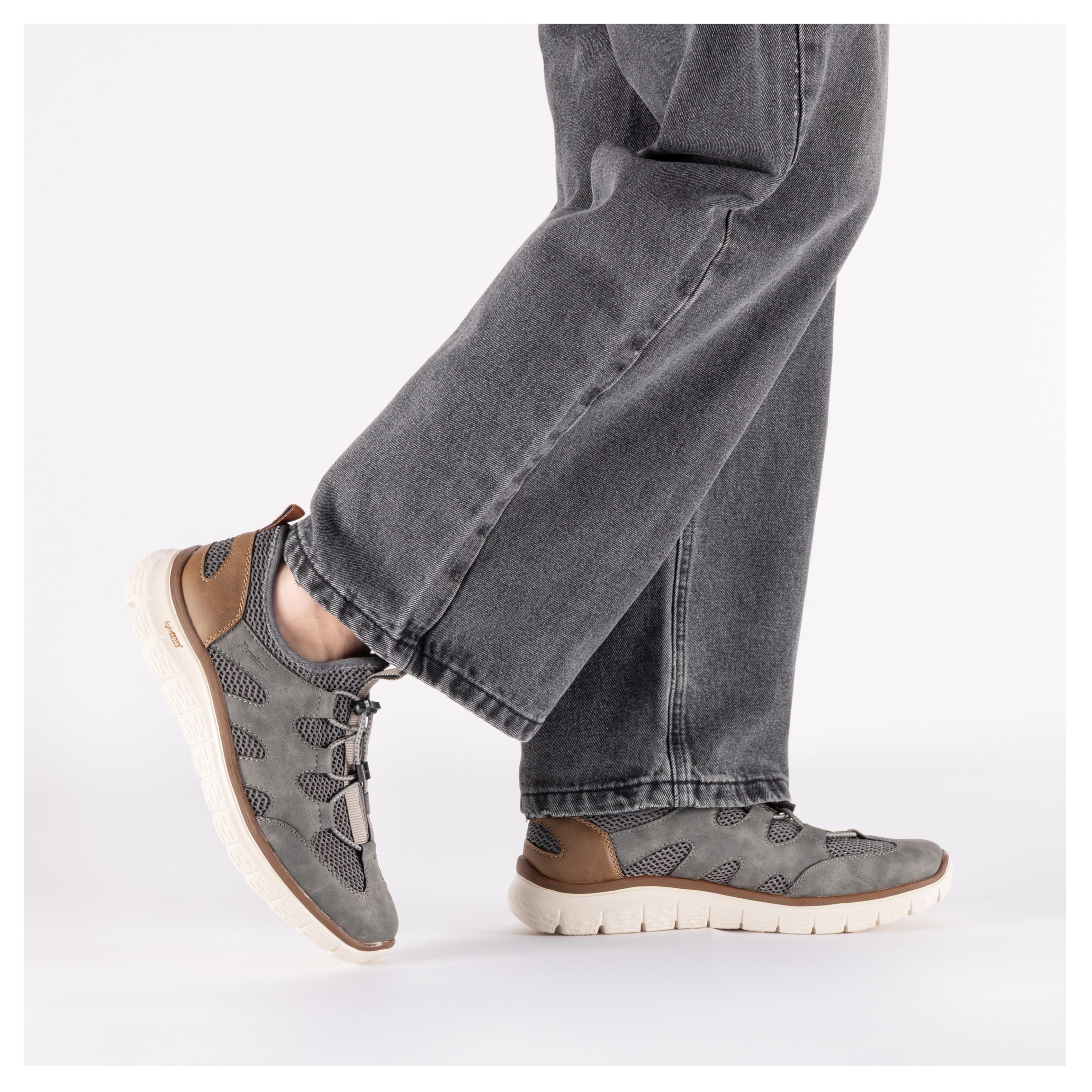 Rieker Slip-On Sneaker  Slipper, Outdoorschuh, Trekkingschuh zum Schlupfen