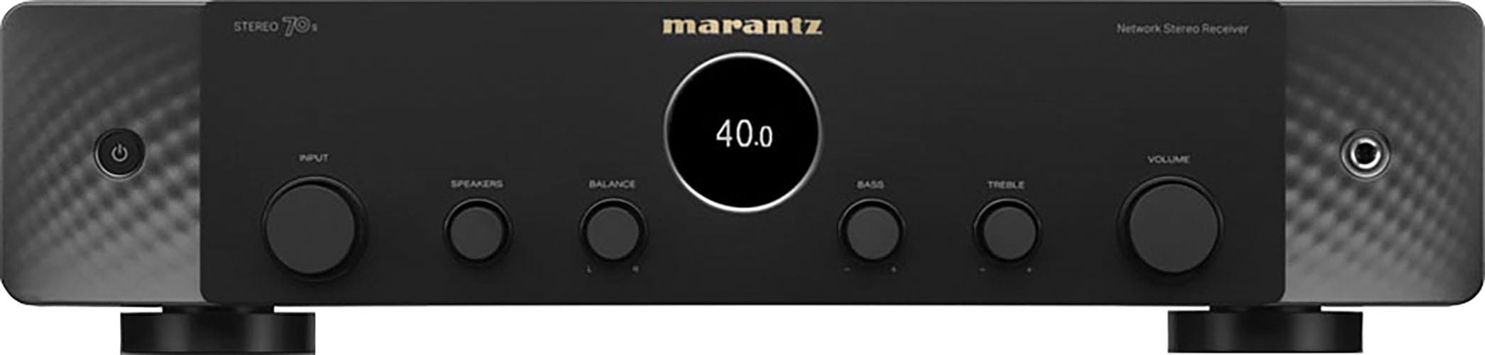 Marantz AV-Receiver »Stereo 70S«, 2.1, (Bluetooth-WLAN-LAN (Ethernet) Sprachsteuerung-Sleeptimer-Installations-Assistent-DAB+-FM Tuner)