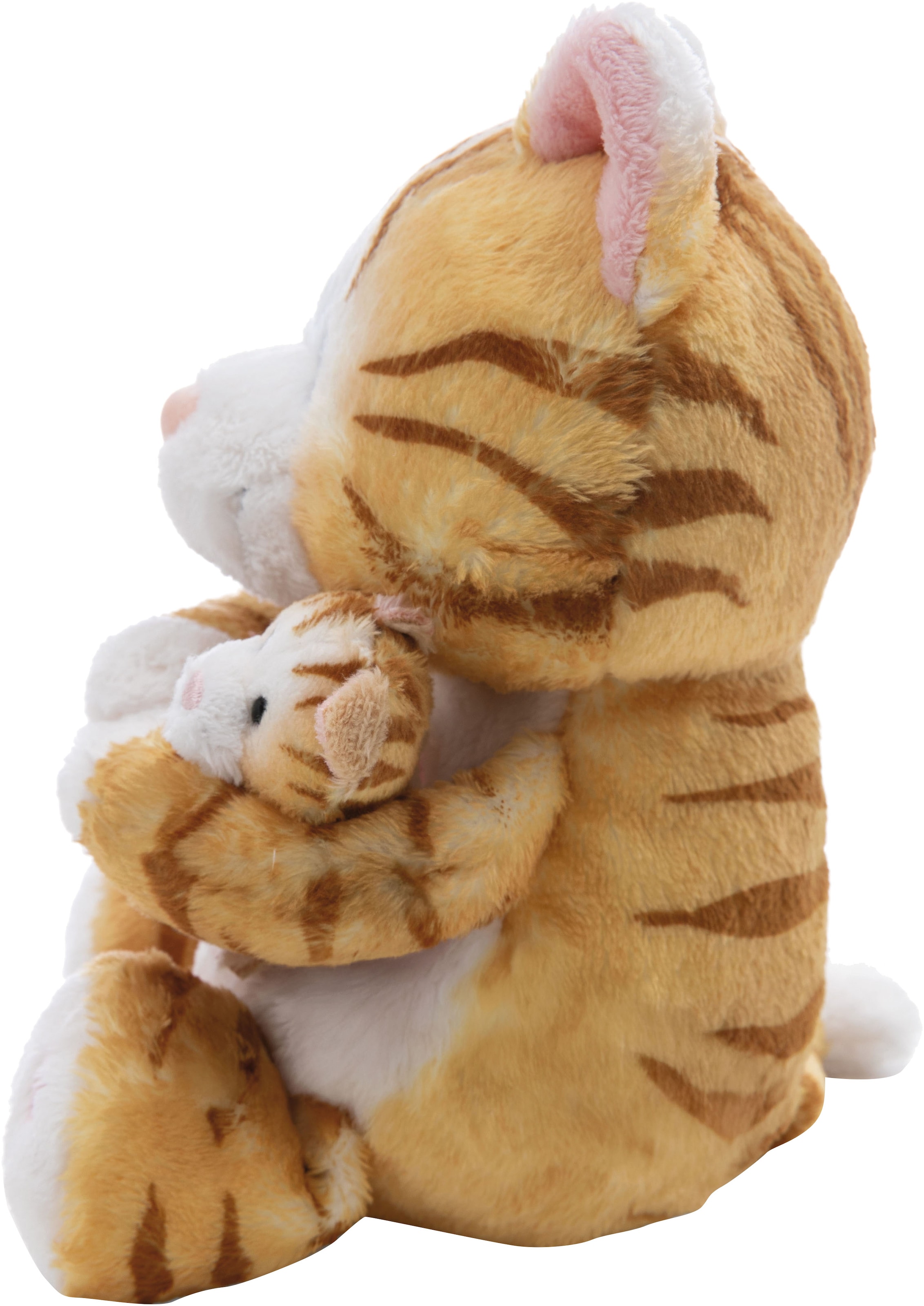 Nici Kuscheltier »Little & Me, Katze 20 cm mit Kind 6 cm« 2in1: Kuscheltier Mama mit Kuscheltier Baby