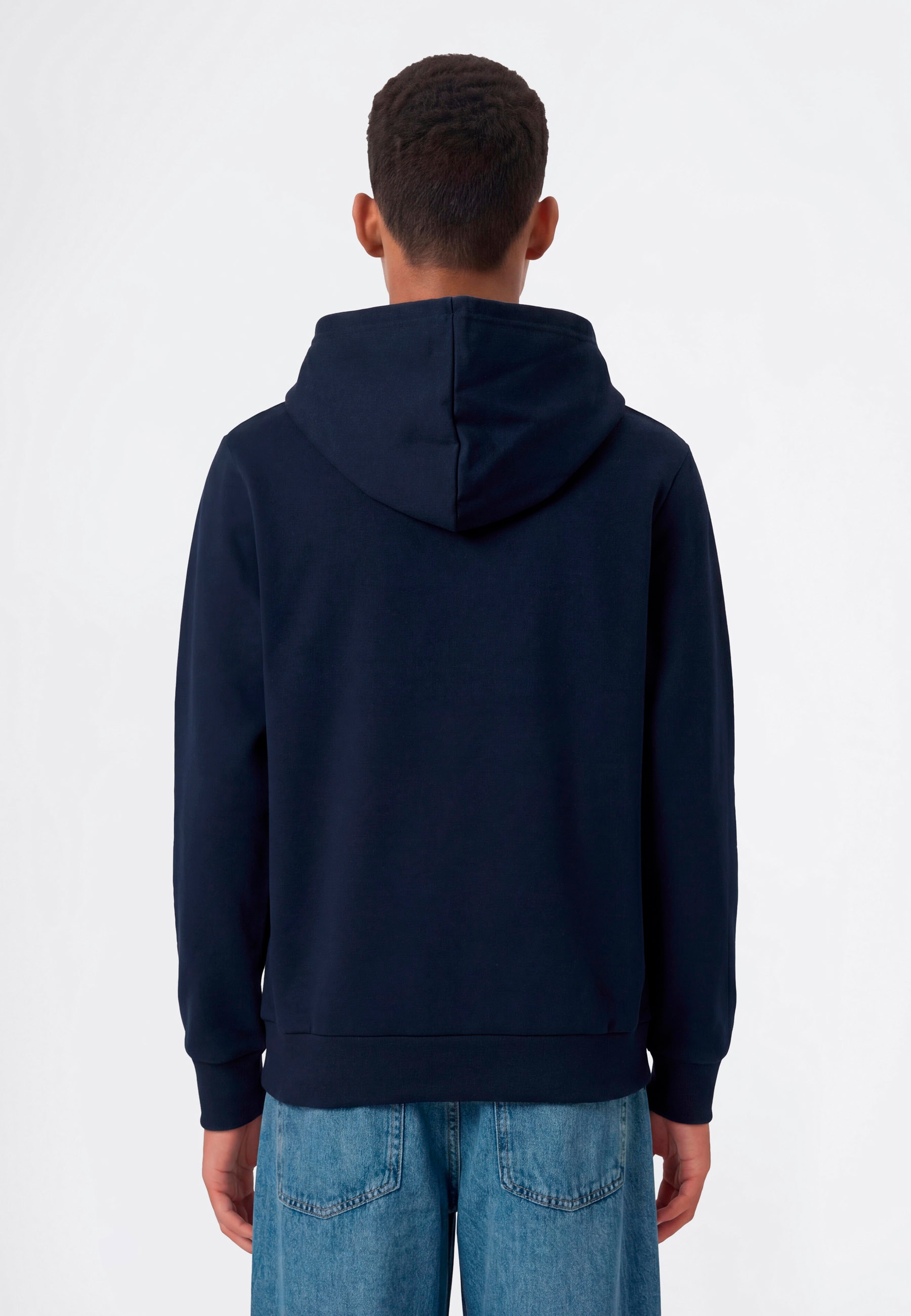 Champion Kapuzensweatshirt »SPORTWEAR HOODIE Standard Fit«, für Kinder, mit Kapuze, aus Baumwolle und Polyester, Standard Fit
