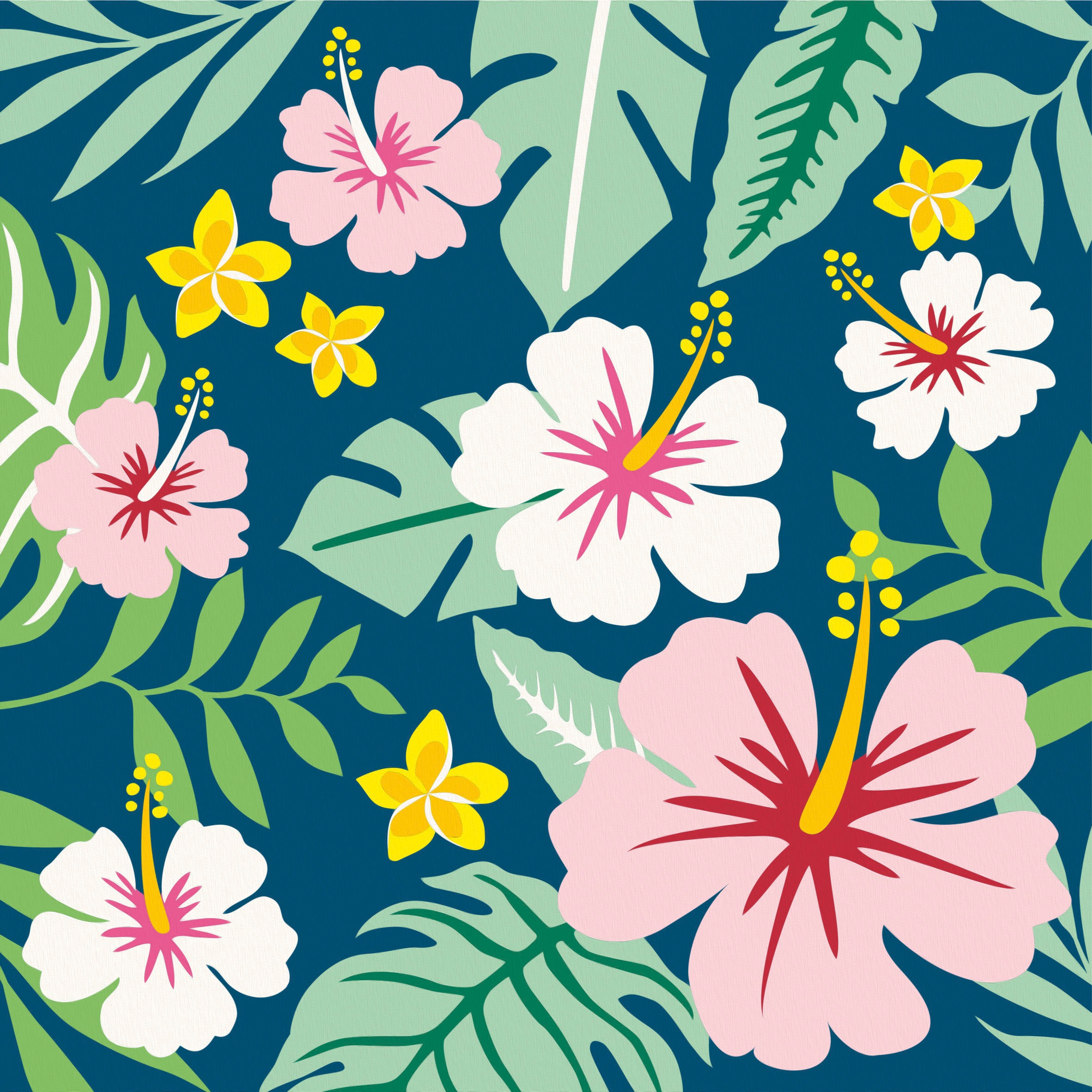 Ravensburger Malen nach Zahlen »Exotic Plants«, Made in Europe