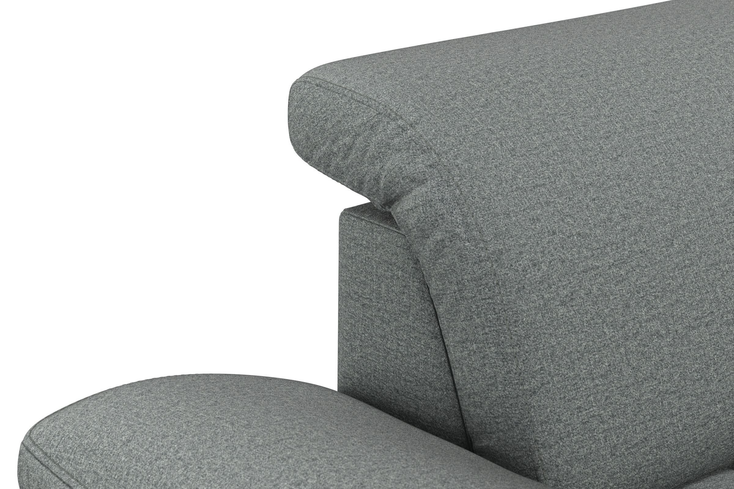 sit&more Ecksofa »Cool L-Form«, wahlweise mit Kopfteilverstellung und Vorziehsitz, motorisch
