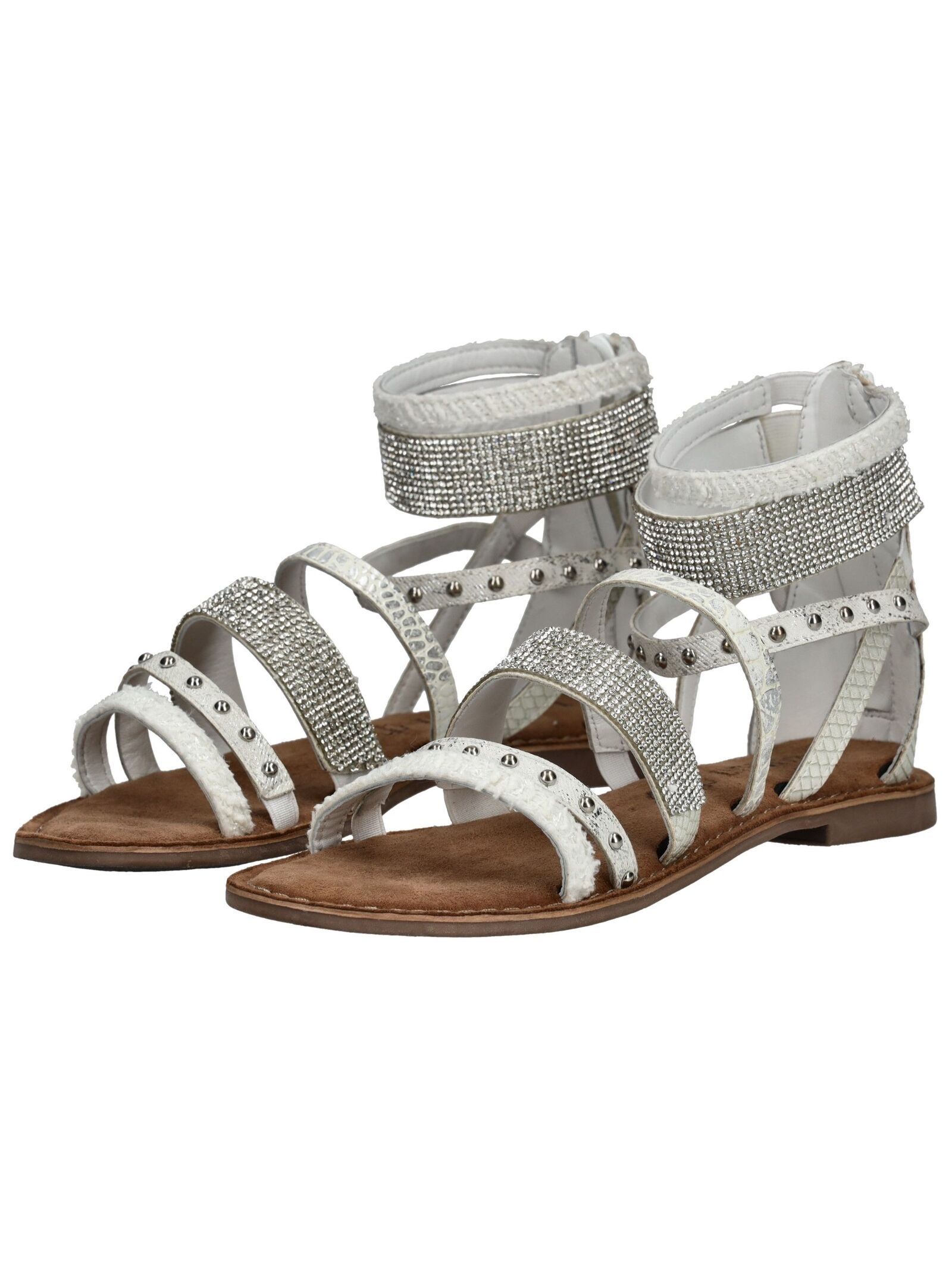 Lazamani Schaftsandalette »Lazamani Sandalen Leder«