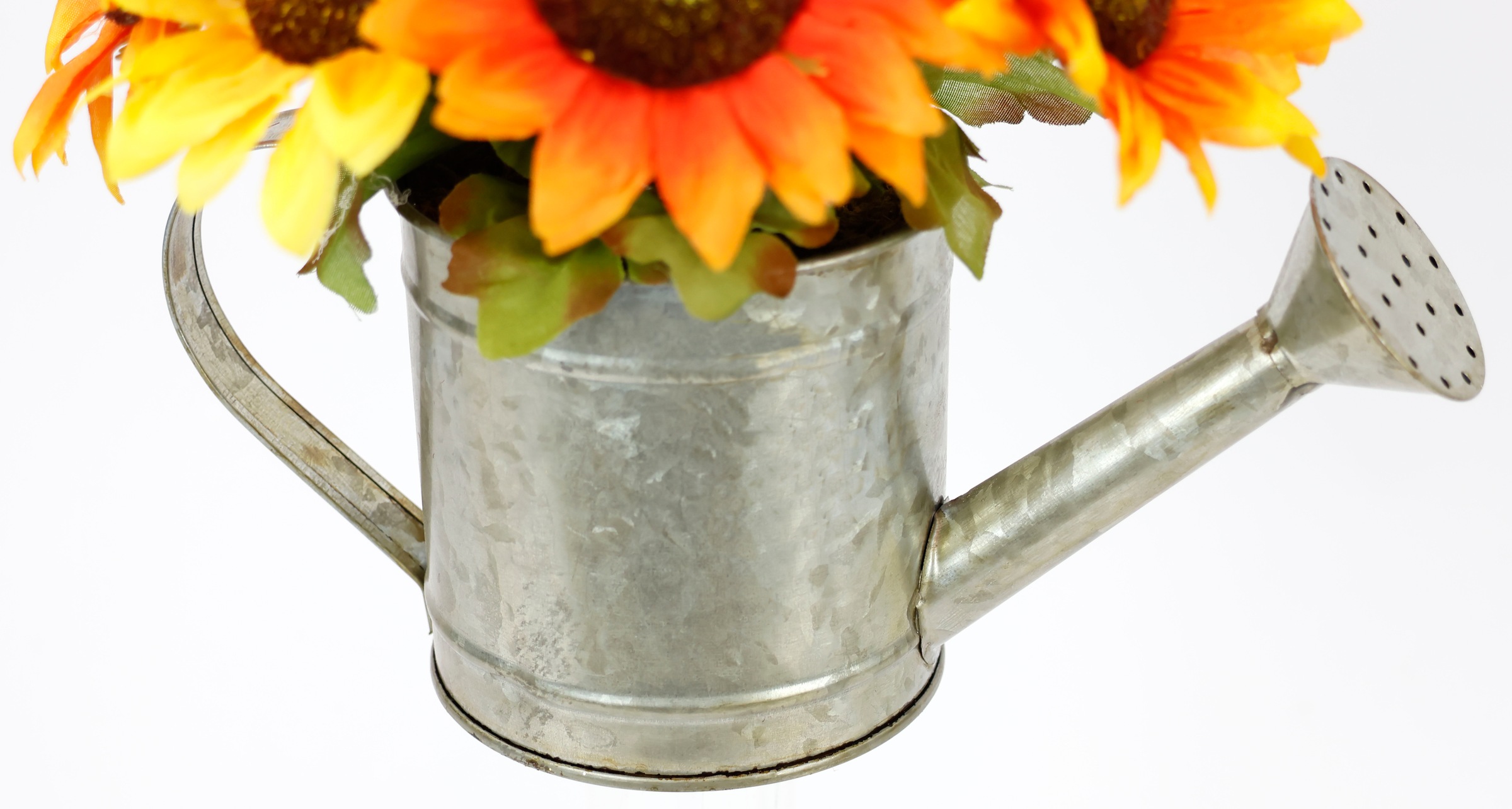 I.GE.A. Kunstblume »Sonnenblumen in Gießkanne«, Herbstgesteck Herbstliche Blumen