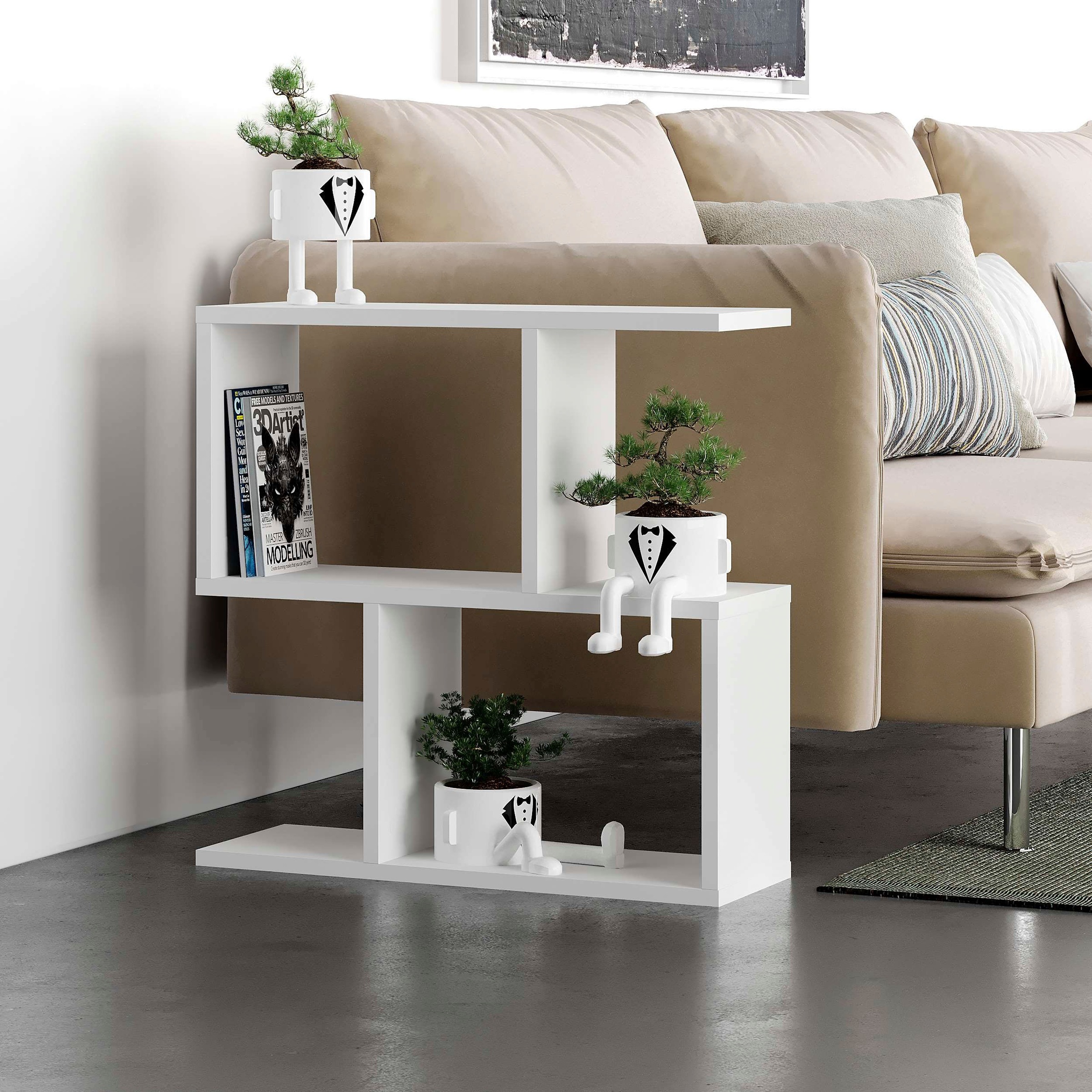 Decortie Beistelltisch »HOMEMANIA BEISTELLTISCH«, (Packung, 1 St.), Leichte Montage, Lagerung, Platzsparend