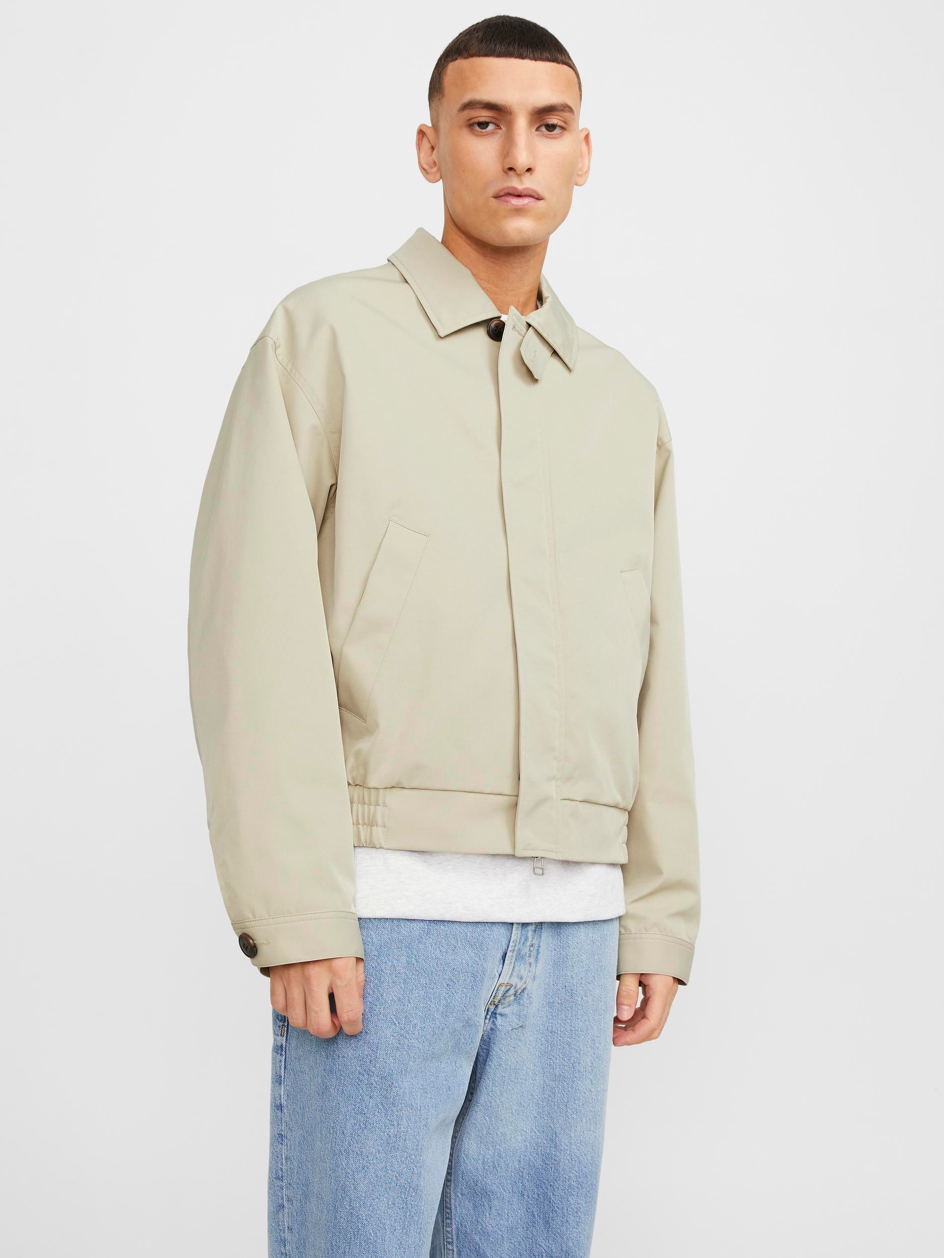 Jack & Jones Outdoorjacke »JORSANTORINI HARRINGTON JACKET SN«