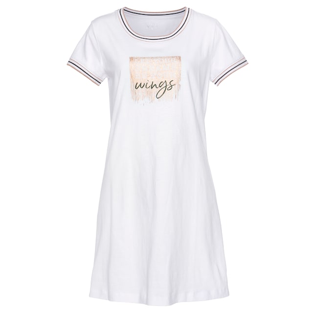 Vivance Dreams Statement-Print mit Nachthemd,