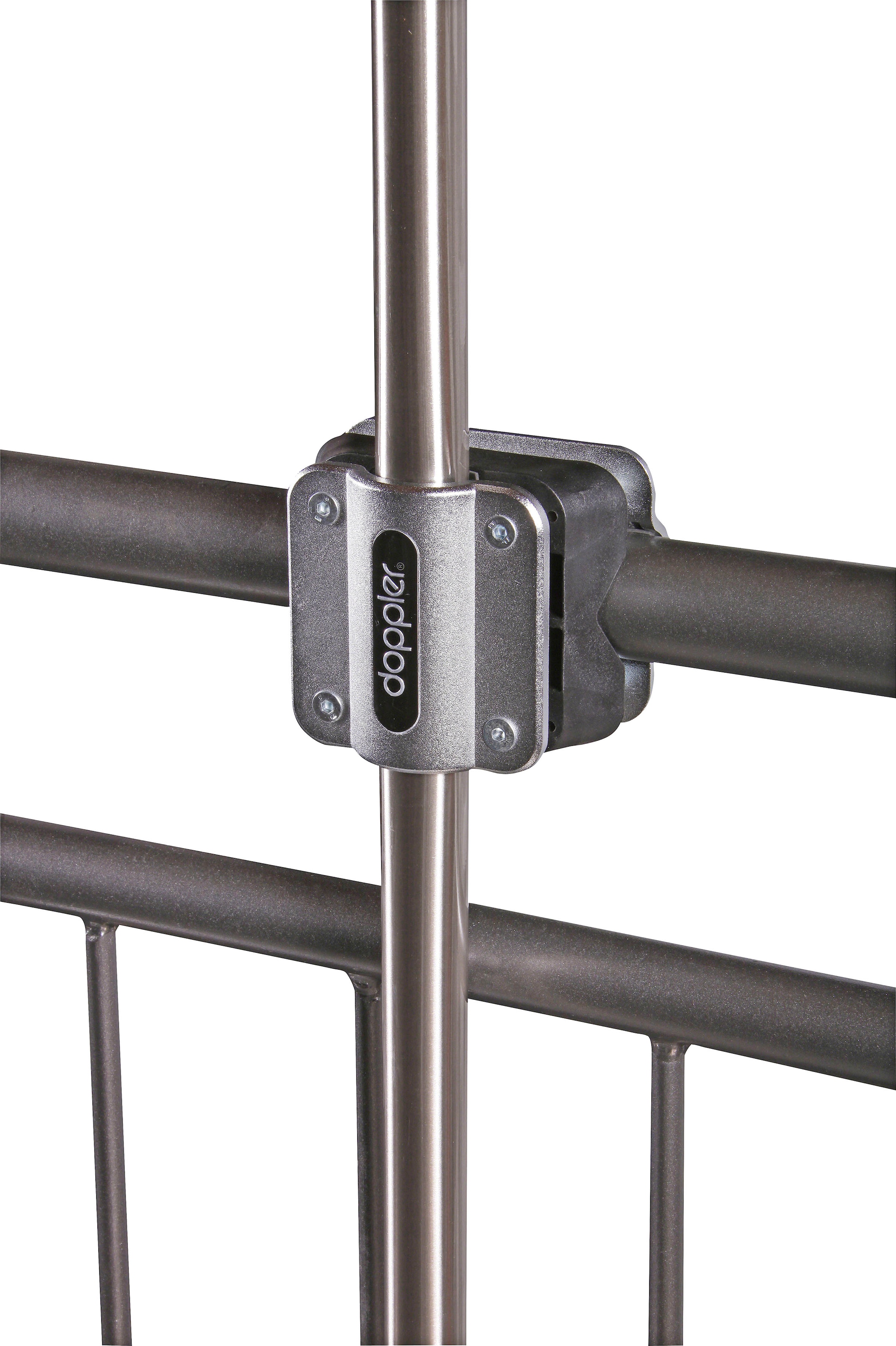 doppler® Schirmhalter »Vario, TOPSELLER!«, (1 tlg.), Balkonklammer zur stabilen Befestigung am Balkongeländer