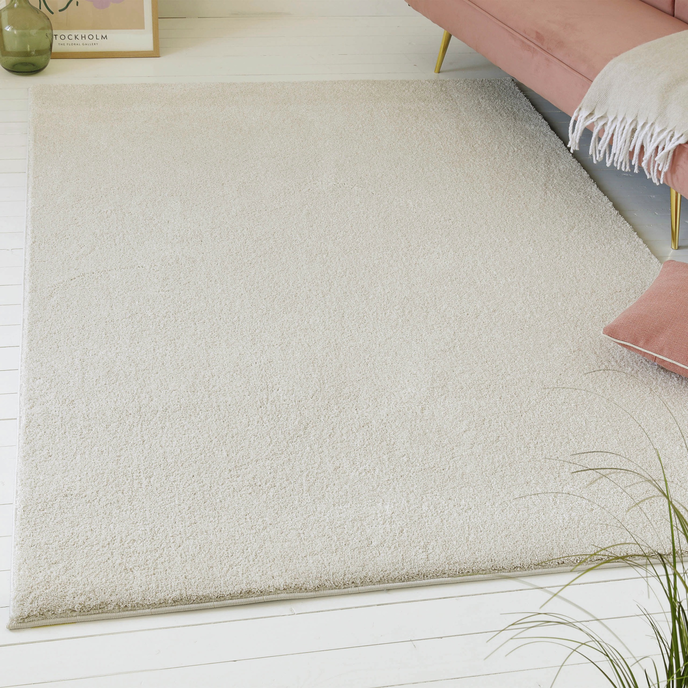 my home Hochflor-Teppich »Yvaine, auch als Läufer erhältlich«, rechteckig, günstig online kaufen
