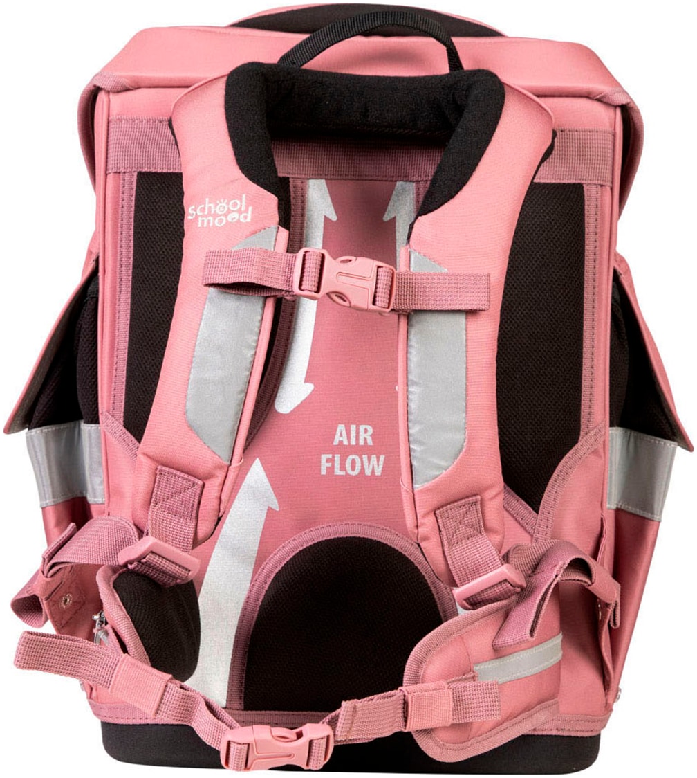 SCHOOL-MOOD® Schulranzen »Timeless Pro« retroreflektierende Flächen