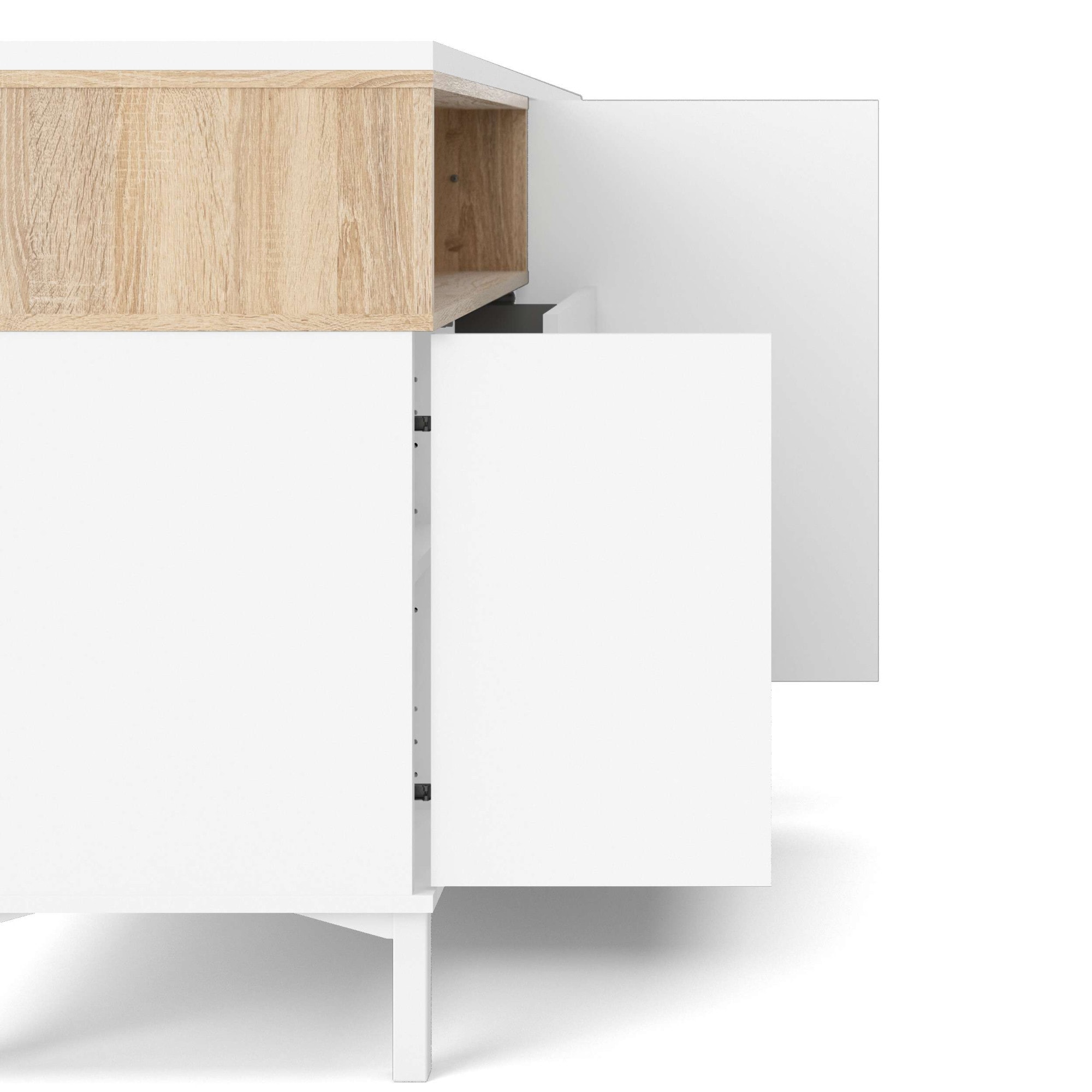 INOSIGN Sideboard »Roommers, Anrichte, Kommode, Stauraum«, Kommode, Breite 176 cm, Höhe 90 cm, 1 offenes Fach mit Rahmen-Optik