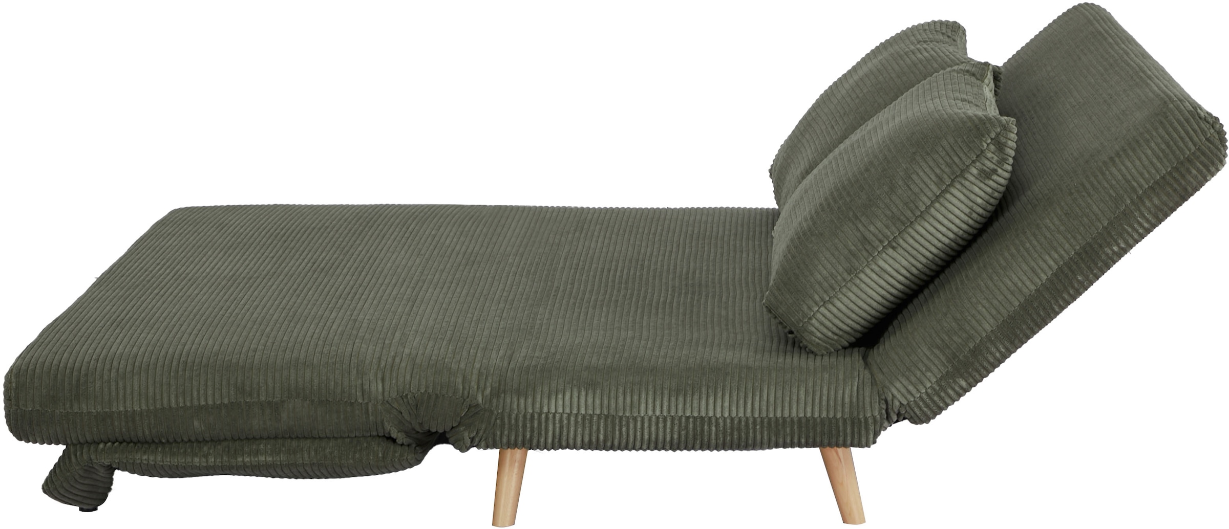 INOSIGN 2-Sitzer »AINSLEY 140 cm Breite«, Verstellbare Rückenlehne und Sofa mit Bettfunktion