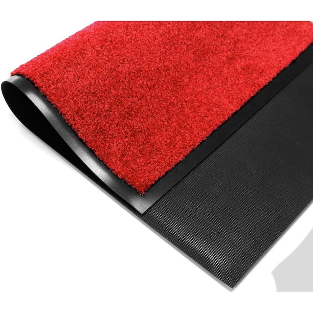 Primaflor-Ideen bestellen Fußmatte »Schmutzfangmatte Schmutzfangmatte, schnell Uni-Farben, bequem rechteckig, in UV-beständig, CLEAN PRO«, und Textil waschbar