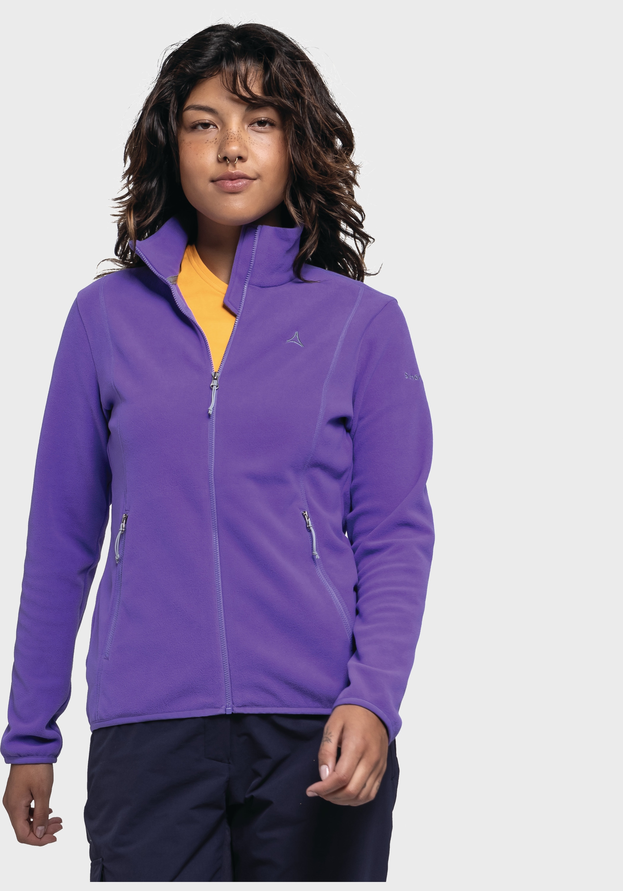 Schöffel Fleecejacke »Hiking Fleece Jk Style Ash WMS«, ohne Kapuze