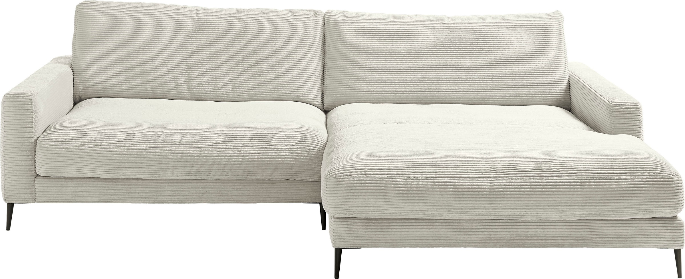 Home affaire Ecksofa »Downtown, B/T/H: 272/190/84 cm L-Form« weicher Sitzko günstig online kaufen