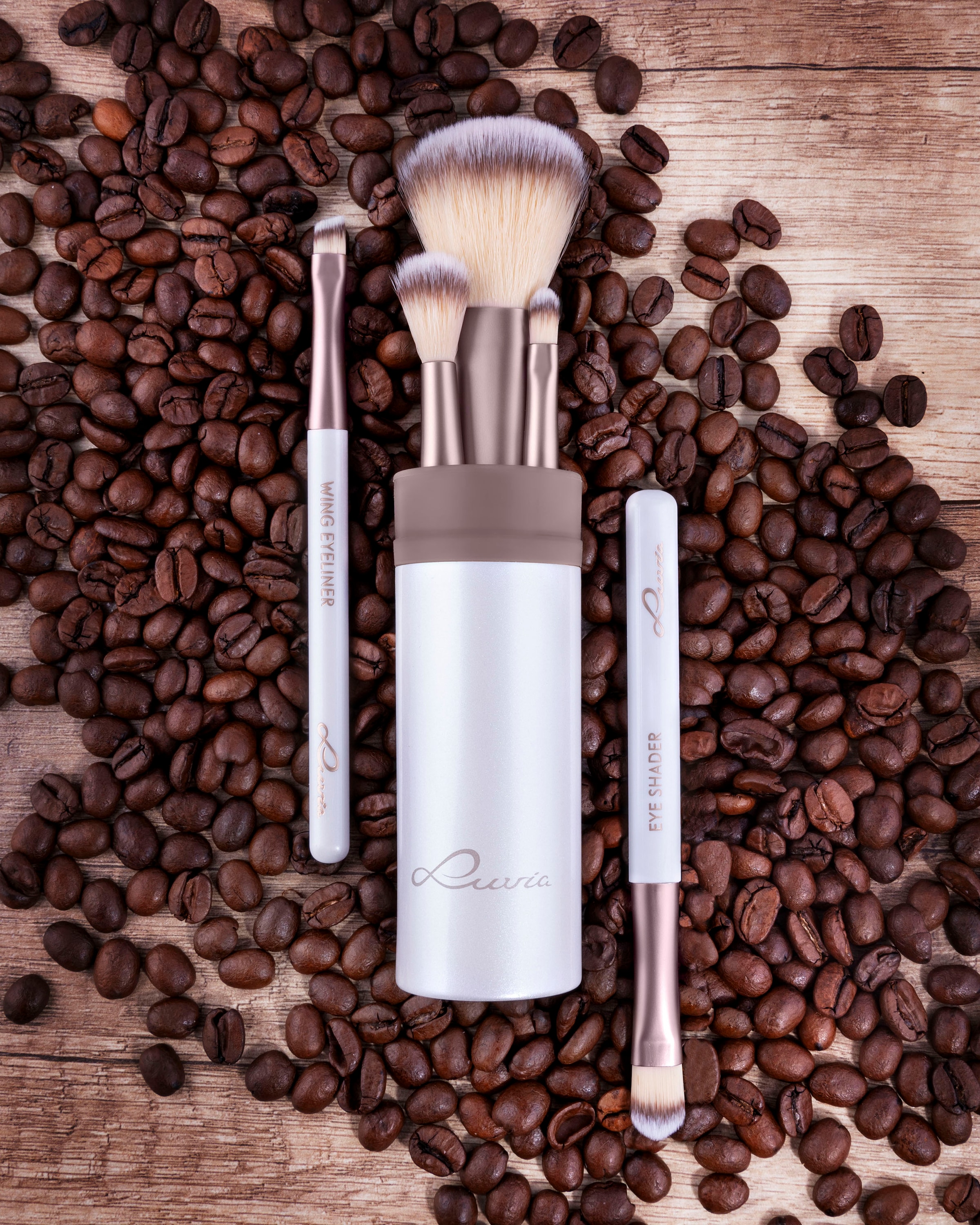 Luvia Cosmetics Kosmetikpinsel-Set »Brush Travel Set« Vielseitige Pinsel für perfektes Make-up!