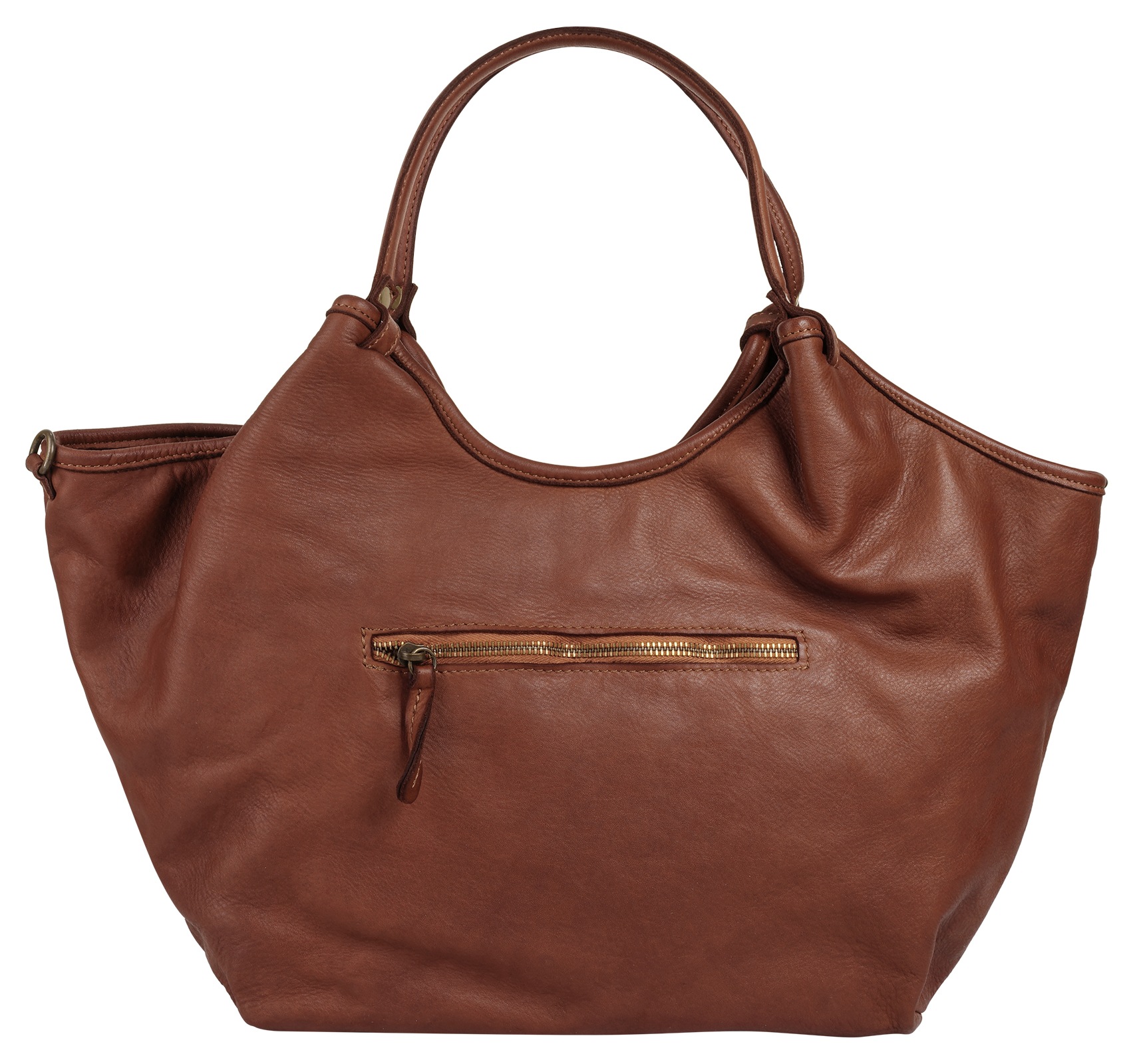 Samantha Look Henkeltasche, echt Leder, Made in Italy