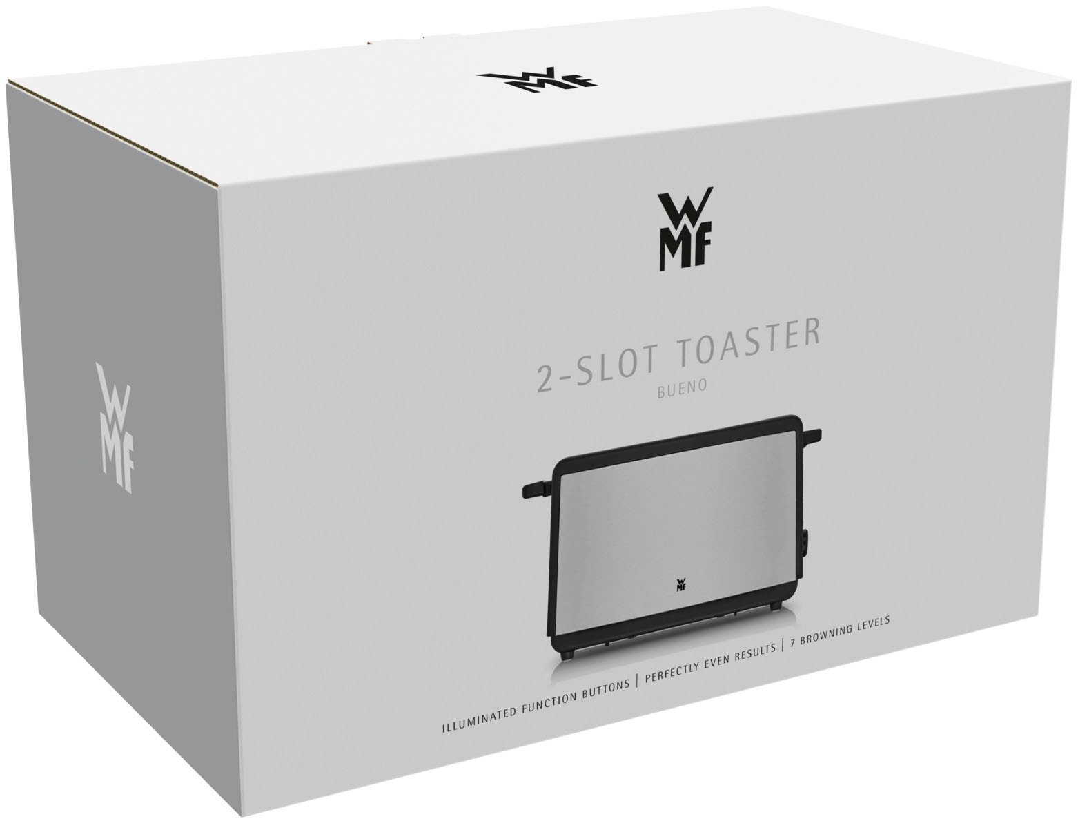 WMF Toaster »BUENO«, 2 kurze Schlitze, für 2 Scheiben, 800 W